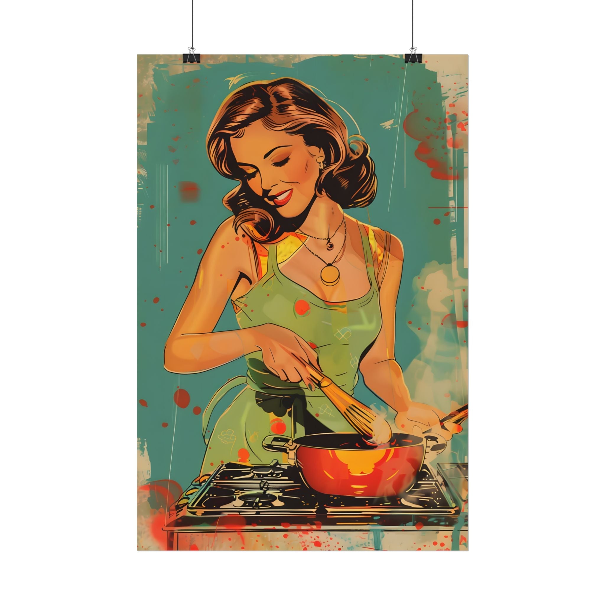 vintage-pin-up-girl-poster-print-vintage-Poster-wall-art-housewife-retro-pinup-poster-pin-up-illustration-home-decor-wall-han