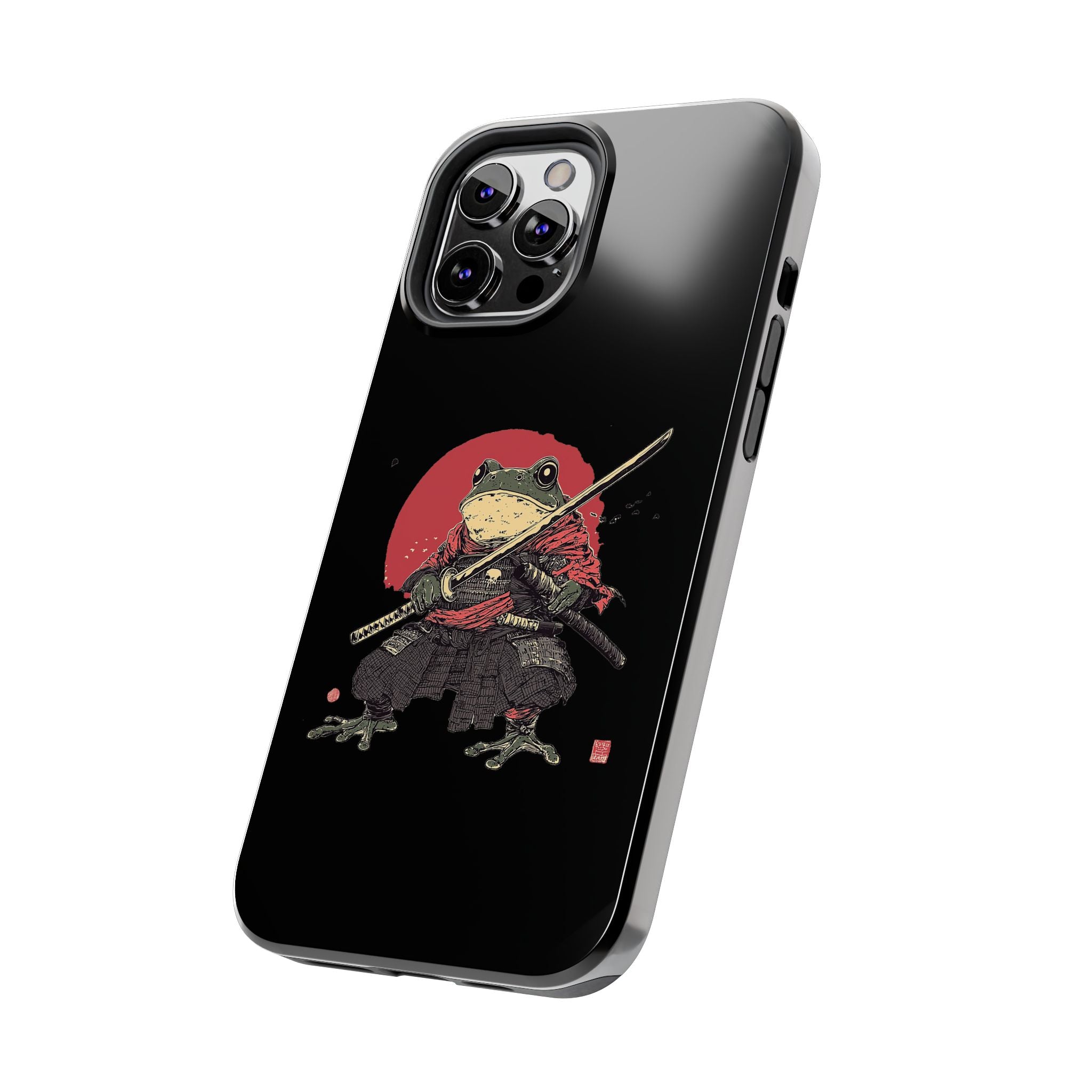retro-vintage-ninja-frog-iphone-tough-case-red-sun-japanese-samurai-frog-design-ninja-warrior-black-iphone-hard-cover-1
