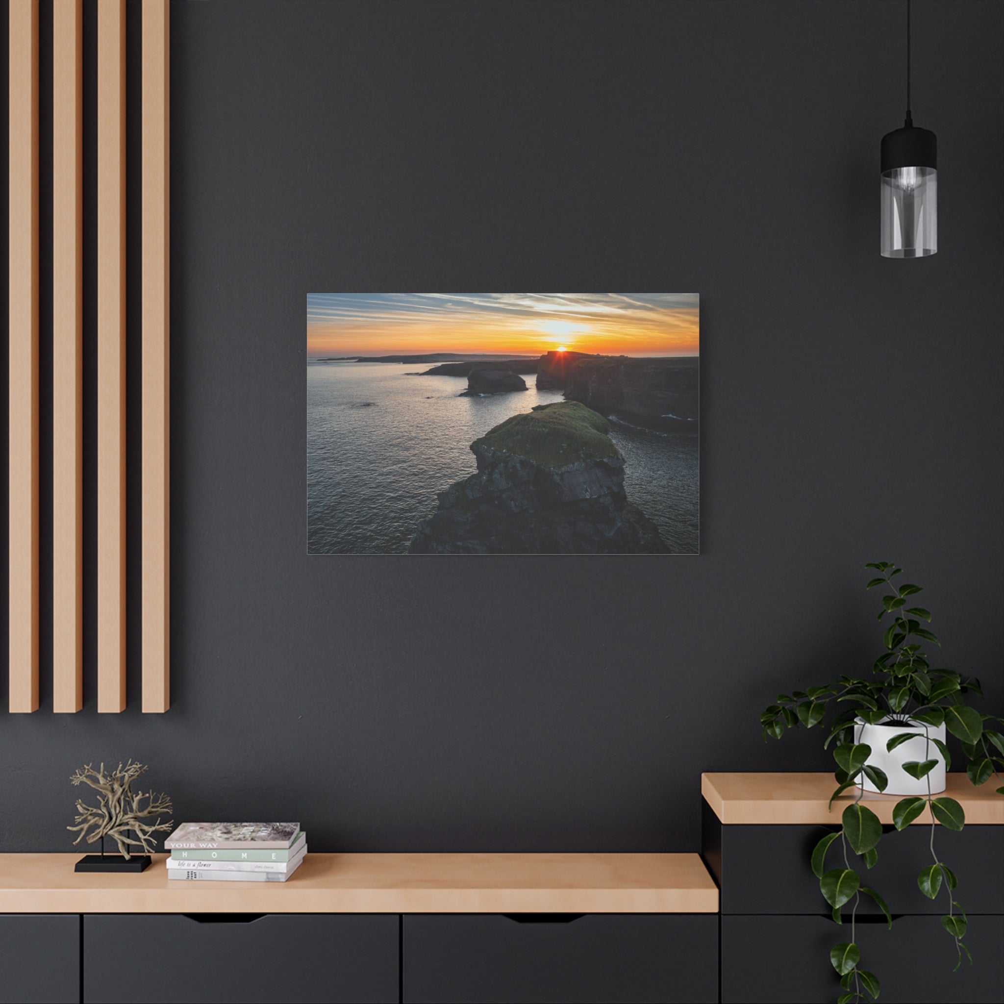 canvas-print-irish-landscape-wall-art-ocean-cliff-decor-stretched-matte-canvas-landscape-large-print-sunset-decor