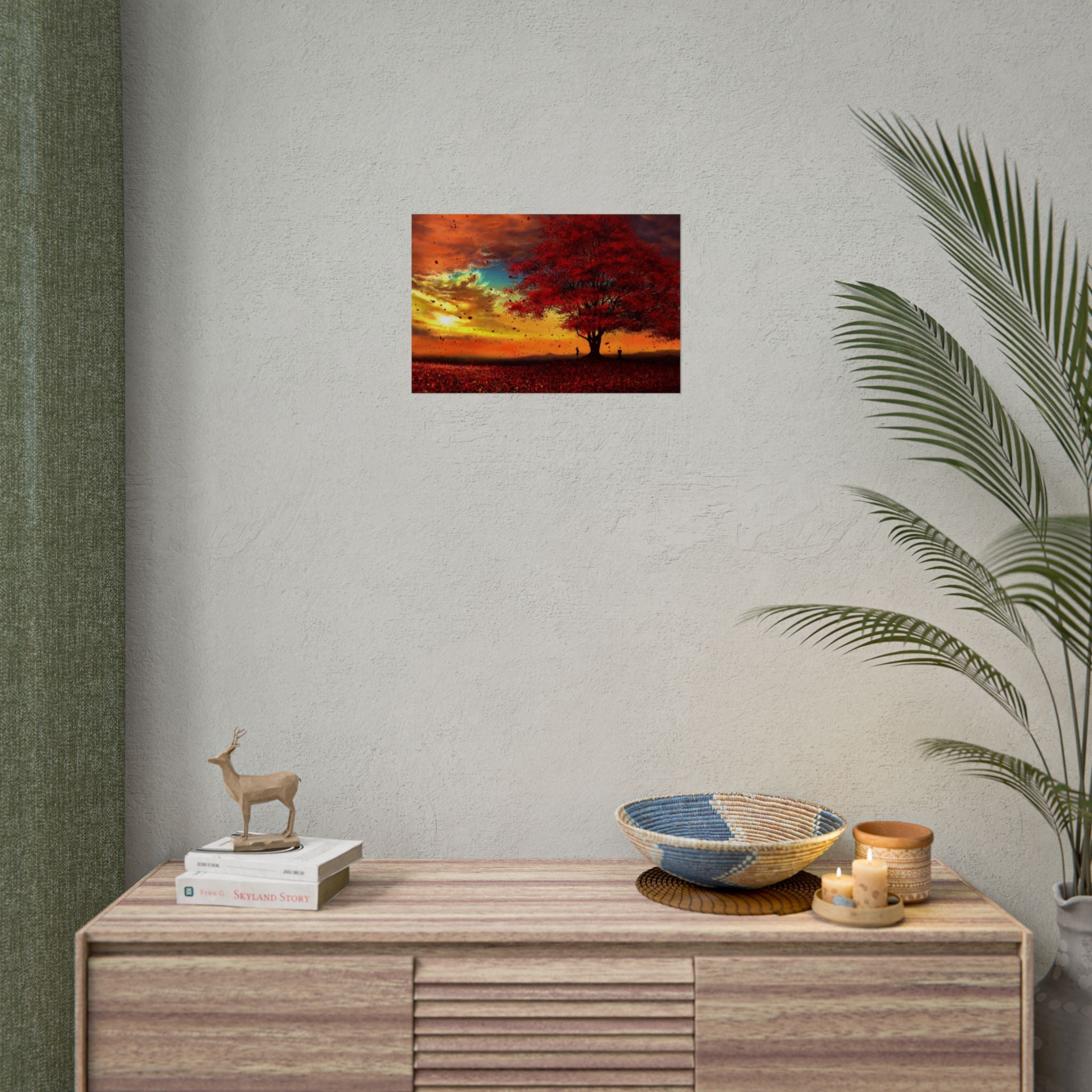 sunset-scenery-autumn-poster-print-wall-art-decor-home-decoration-nature-artwork-gift-idea-wall-hanging