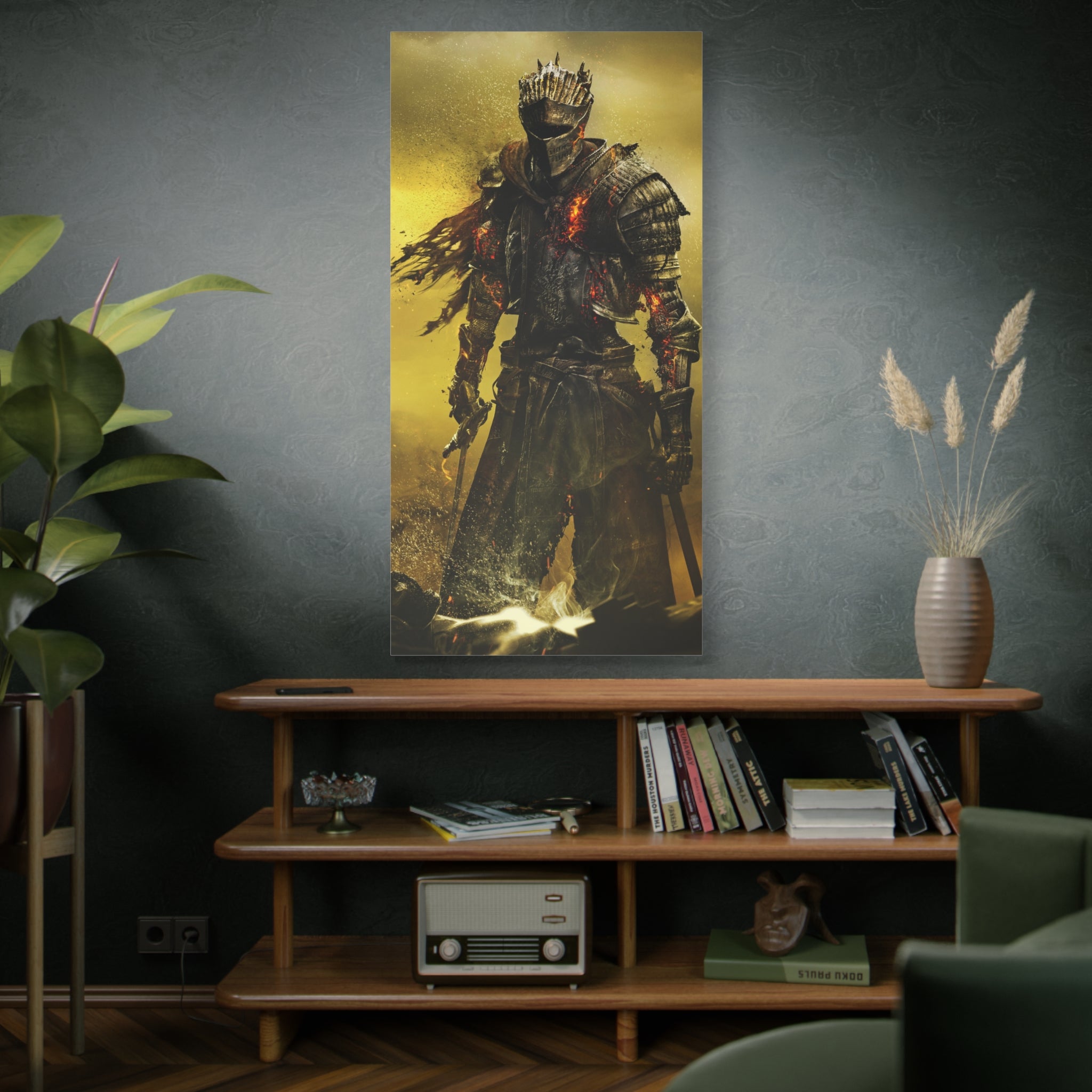 dark-souls-canvas-wall-art-cinder-matte-stretched-canvas-dark-souls-game-art-work-home-decor-canvas-wall-print