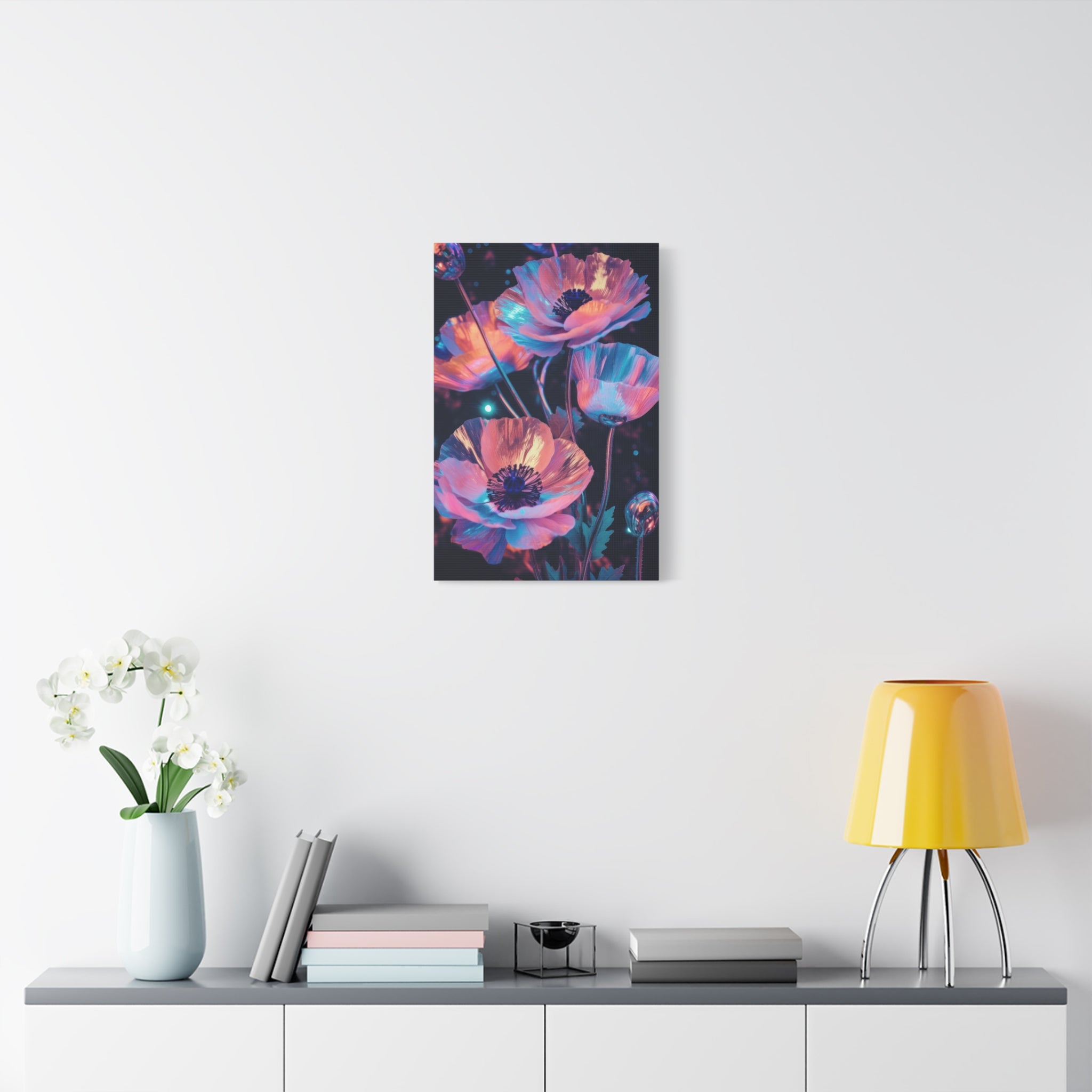 canvas-print-poppy-flower-art-pearl-floral-wall-art-floral-print-flower-print-nature-wall-decor-flower-wall-decor-housewarmin