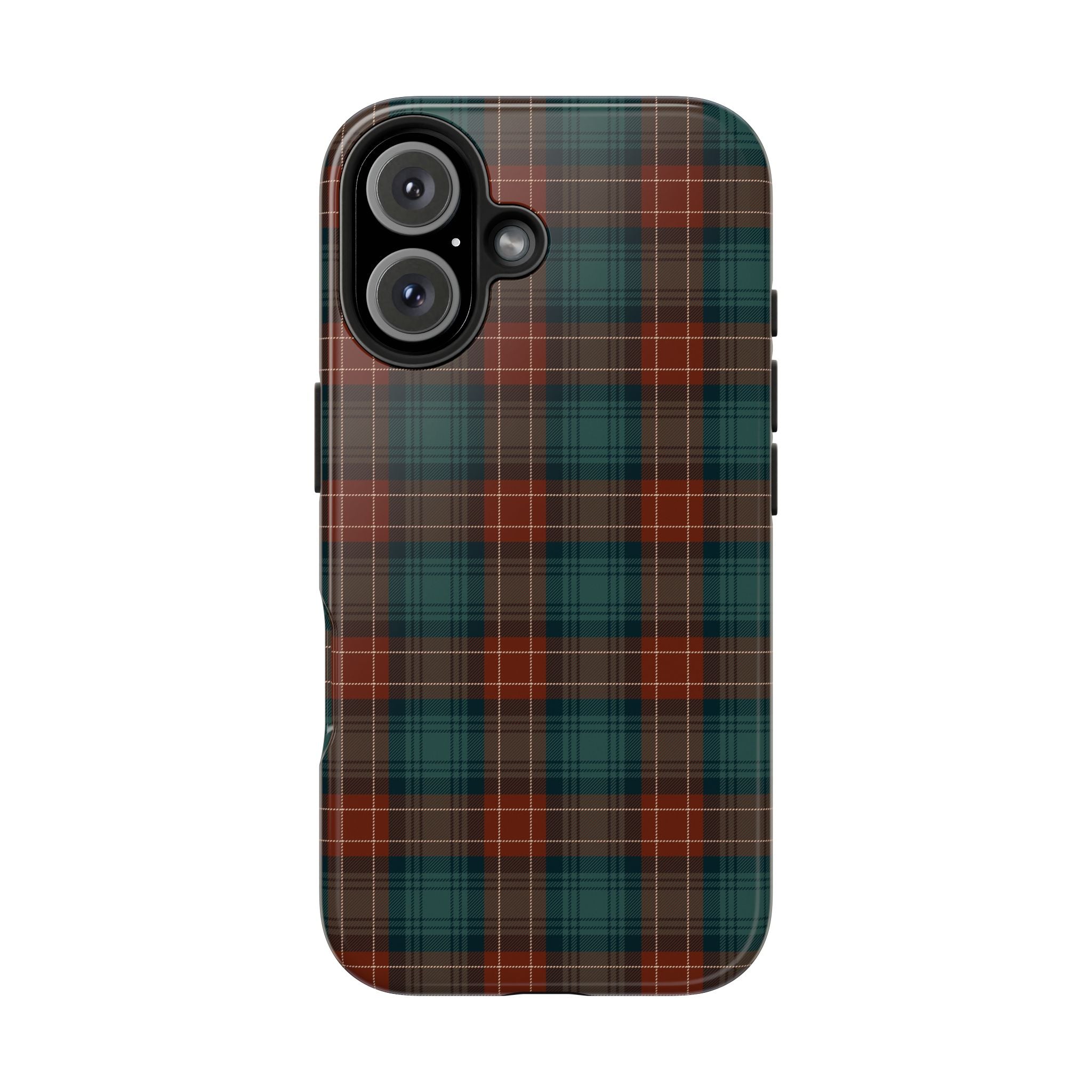 green-and-red-scottish-tartan-plaid-iphone-case-durable-tough-case-iphone-15-16-pro-max-trendy-scottish-tartan-plaid-green-re