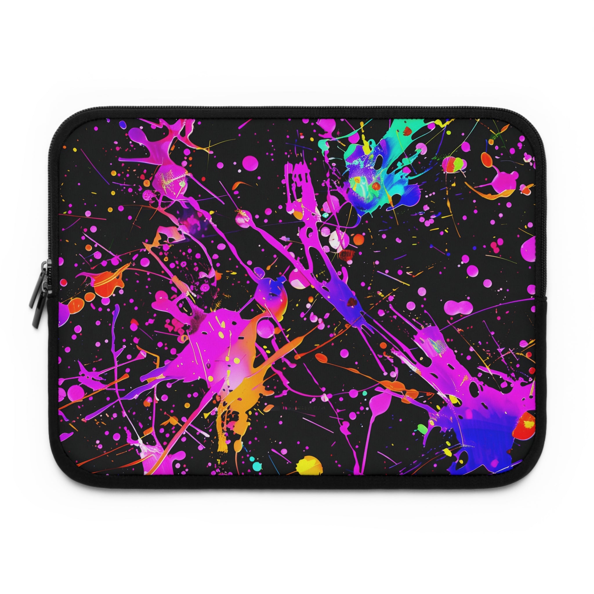 neon-abstract-paint-splatter-laptop-sleeve-pink-macbook-air-sleeve-unique-tech-accessories-colorful-laptop-case-computer-cove