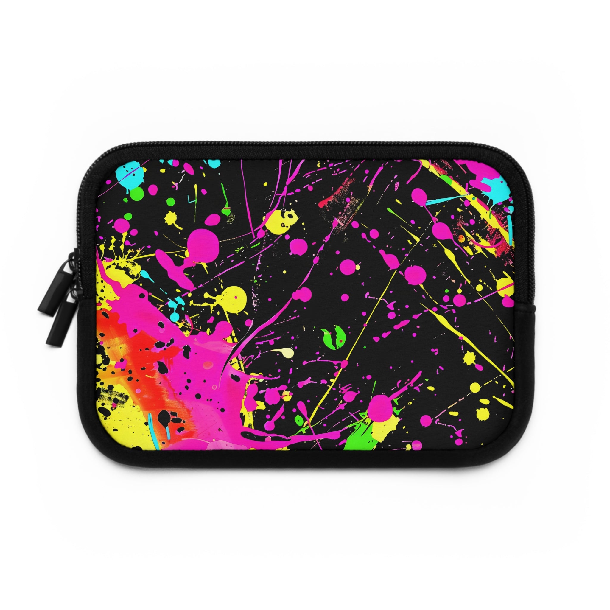 neon-abstract-paint-splatter-laptop-sleeve-pink-yellow-macbook-air-sleeve-unique-tech-accessories-colorful-laptop-case-comput
