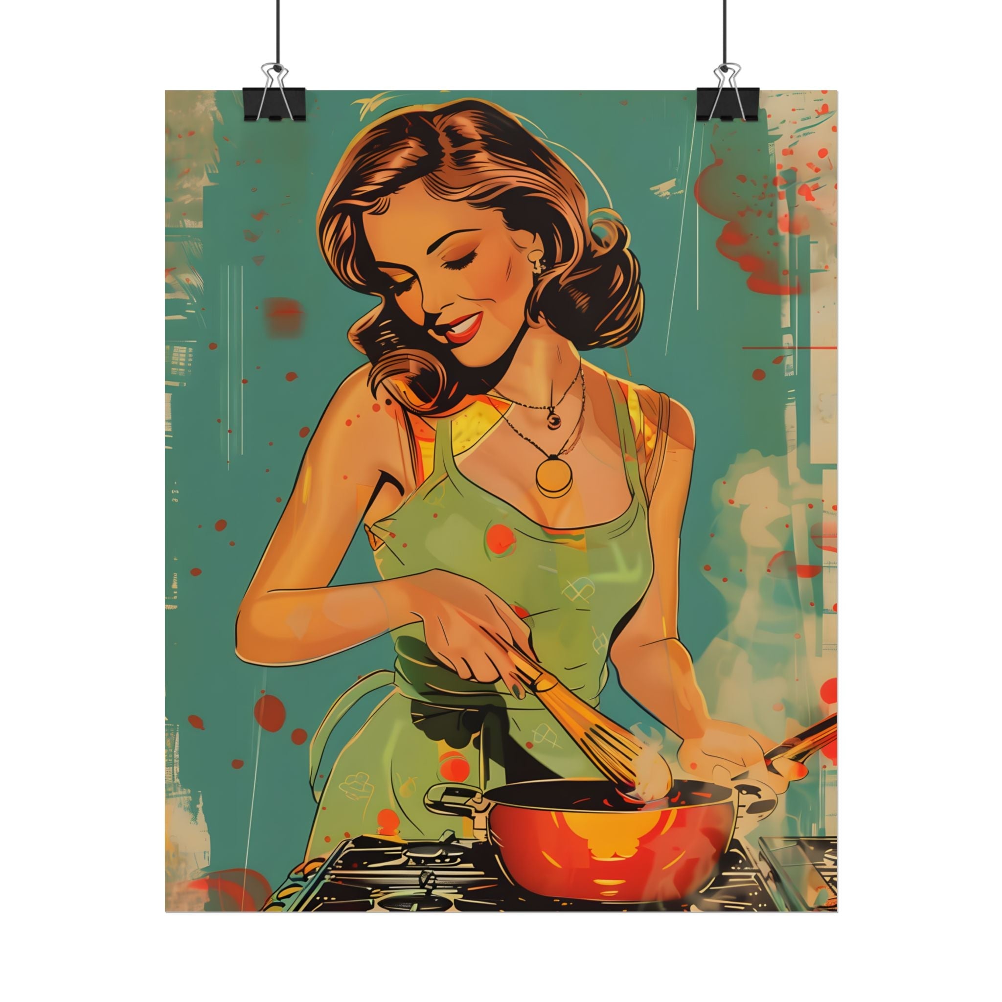vintage-pin-up-girl-poster-print-vintage-Poster-wall-art-housewife-retro-pinup-poster-pin-up-illustration-home-decor-wall-han