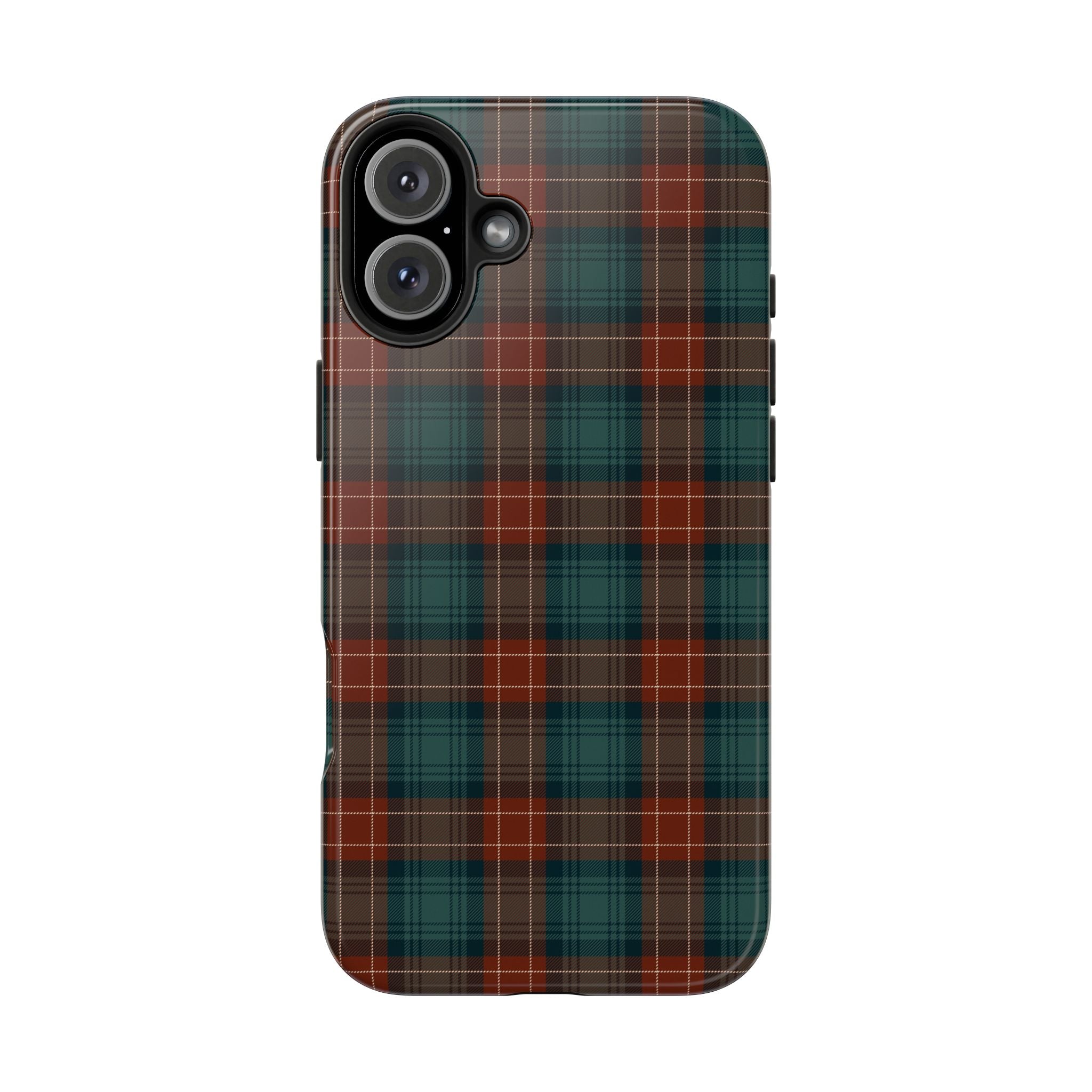 green-and-red-scottish-tartan-plaid-iphone-case-durable-tough-case-iphone-15-16-pro-max-trendy-scottish-tartan-plaid-green-re