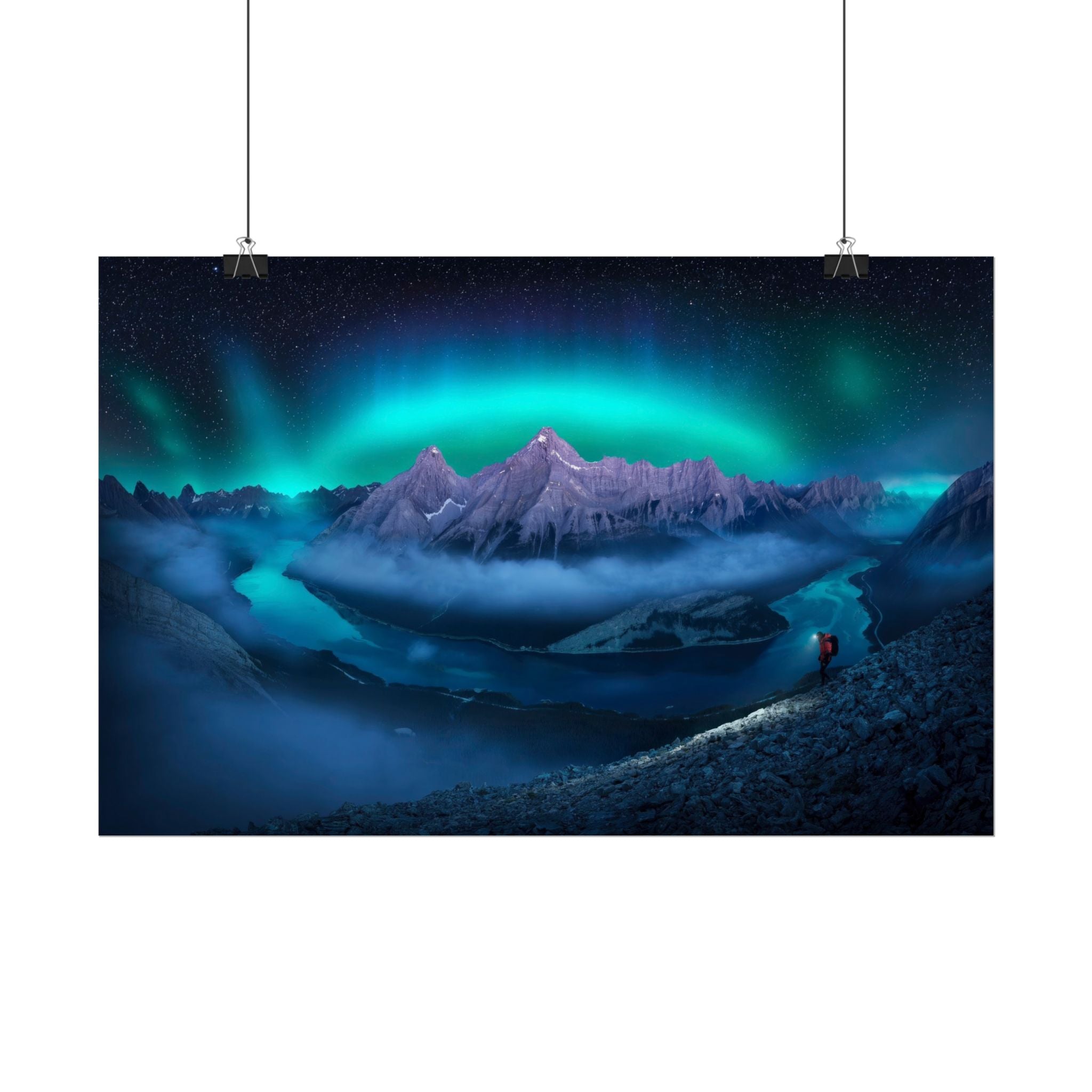 aurora-borealis-poster-wall-art-print-scenery-northern-lights-large-wall-art-home-decor-starry-night-picture-housewarming-gif