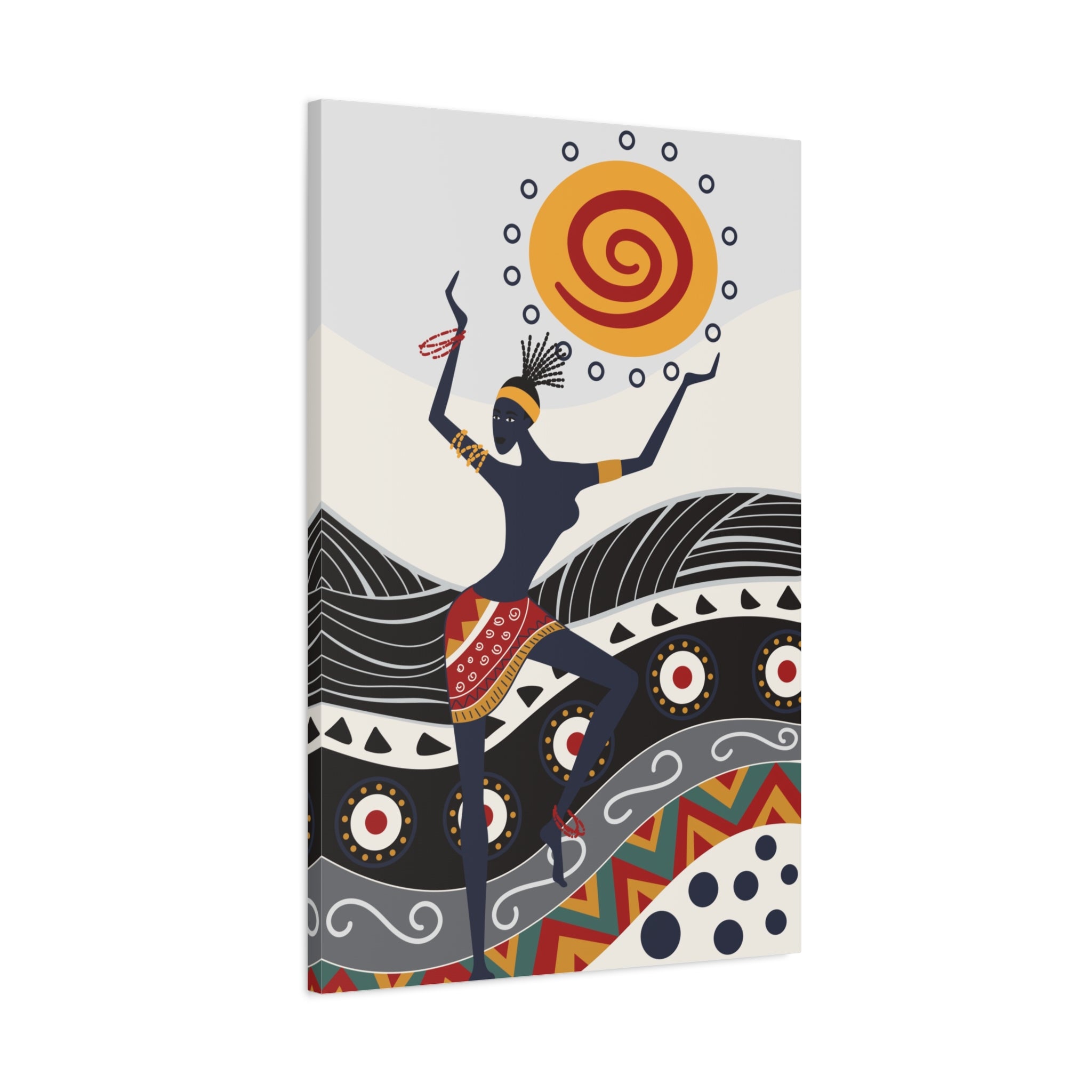 stretched-canvas-print-african-ornament-traditional-dance-wall-decor-african-wall-art-tribal-home-decoration-ethnic-african-a