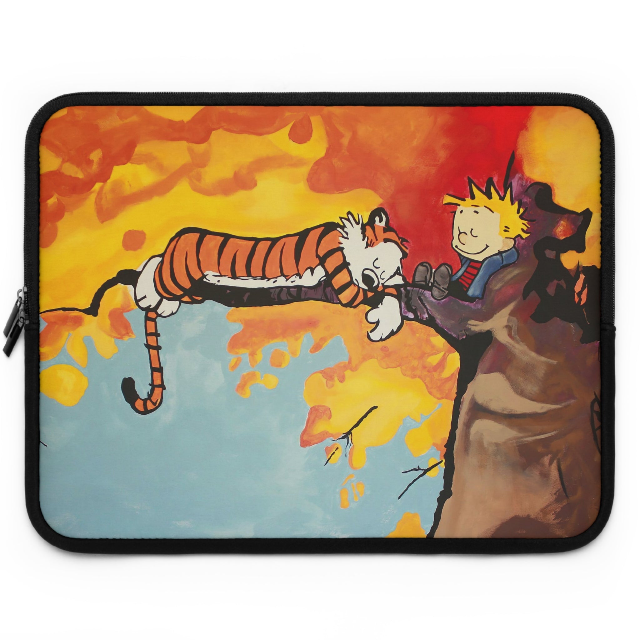calvin-and-hobbes-laptop-sleeve-orange-retro-comic-art-protective-case-macbook-air-15-sleeve-hobbes-art-tablet
