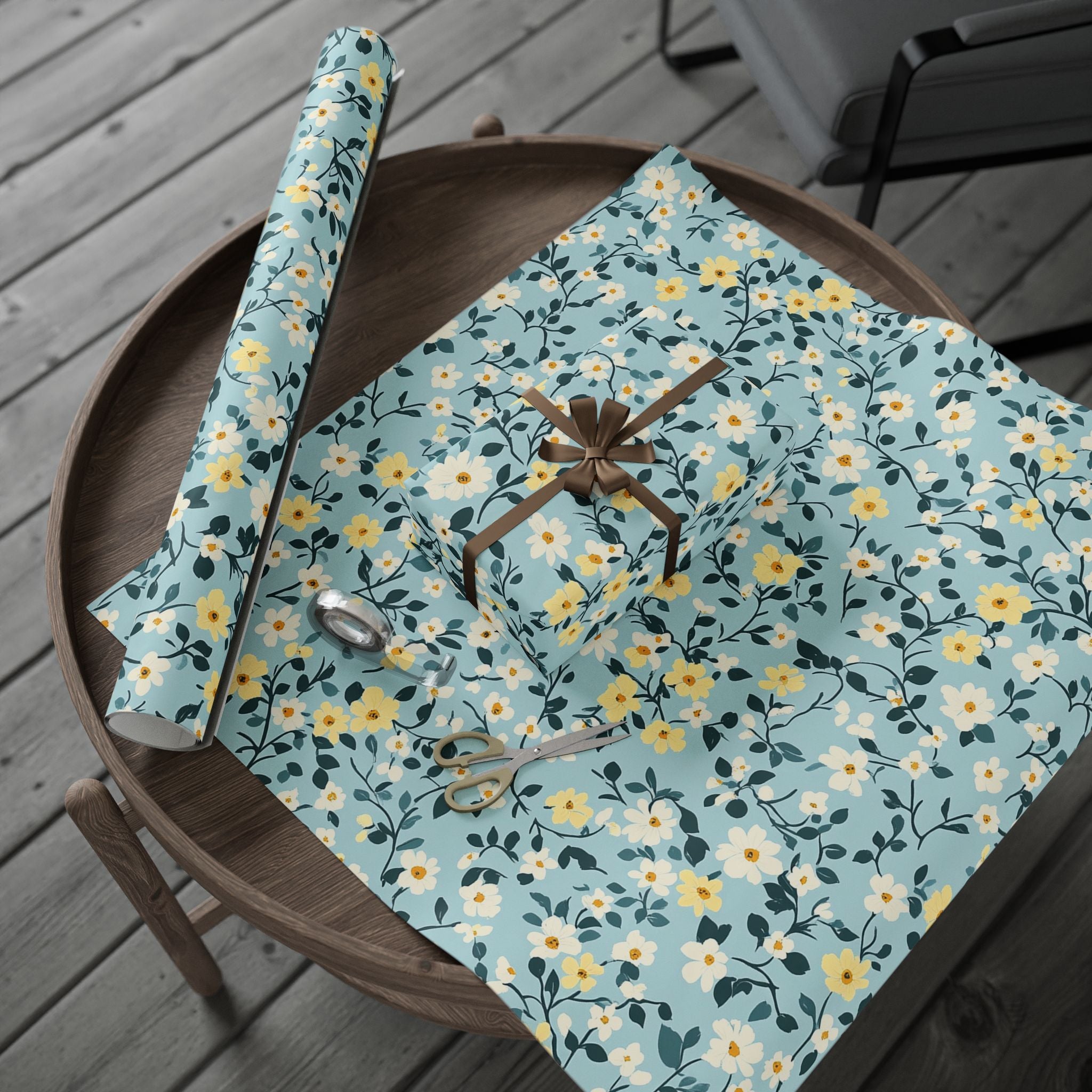 floral-wrapping-papers-soft-pale-blue-yellow-flowers-elegant-gift-wrap-for-any-occasion-cute-gift-packaging-wedding-wrapping-