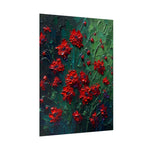 red-wildflowers-poster-print-impasto-oil-painting-look-stretched-wall-art-home-decor-floral-print-gift-for-nature-lover