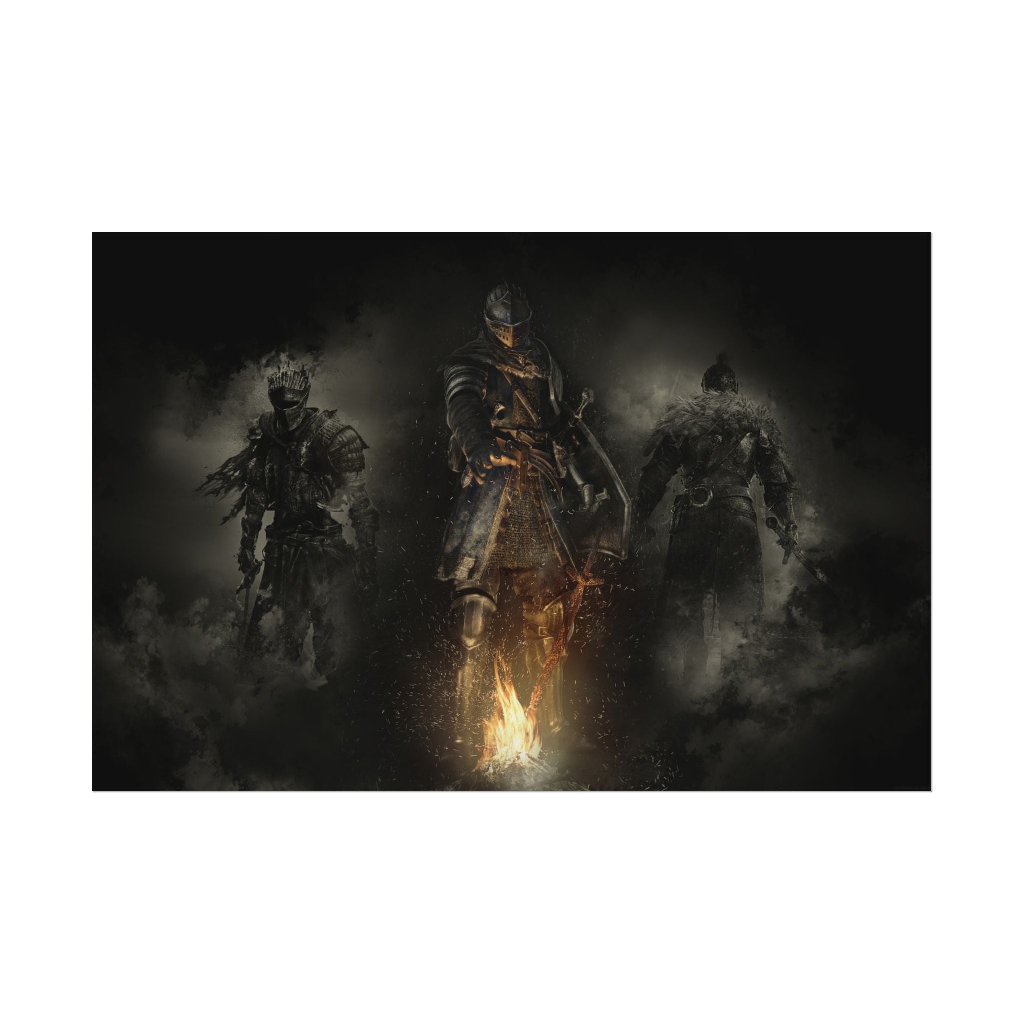 dark-souls-warrior-poster-remastered-artwork-gaming-wall-art-print-poster-art-game-wall-decor-geek-poster-prin