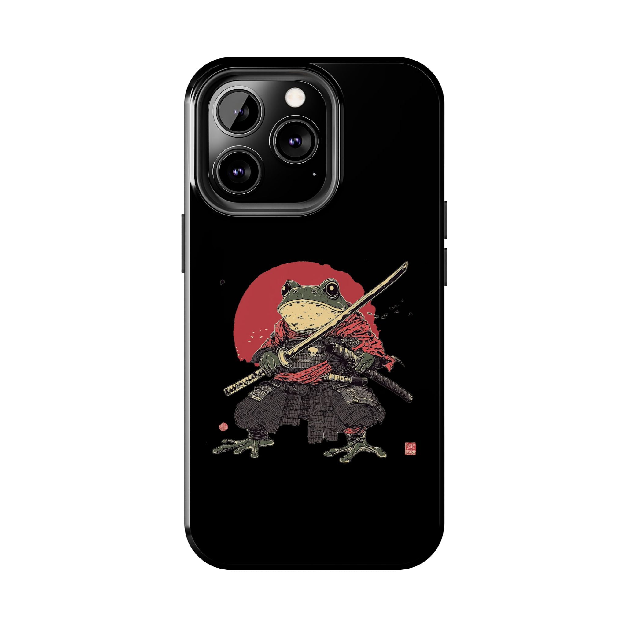 retro-vintage-ninja-frog-iphone-tough-case-red-sun-japanese-samurai-frog-design-ninja-warrior-black-iphone-hard-cover-1