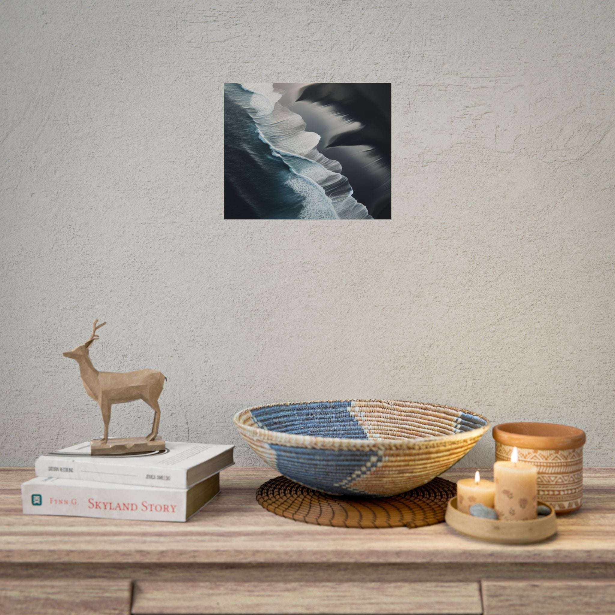 beach-wall-art-ocean-minimalist-poster-print-coastal-photography-ocean-print-sand-landscape-home-office-decoration