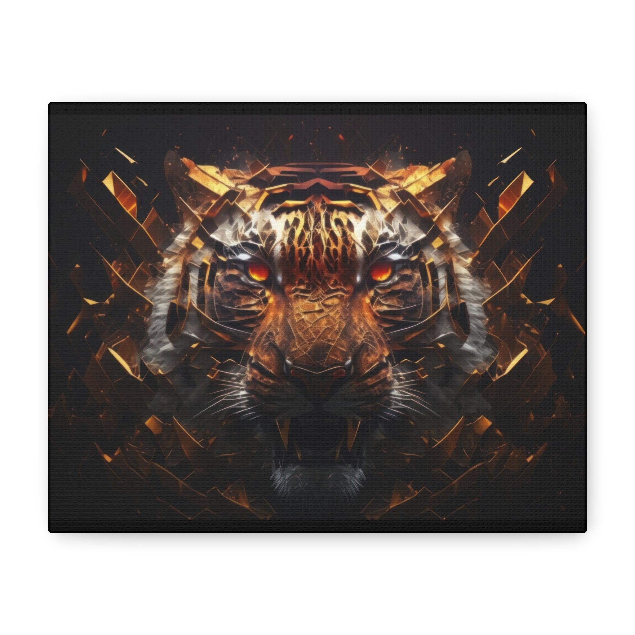 canvas-print-tiger-face-predator-fantasy-art-home-living-room-decor-matte-stretched-wall-art-animal-art-tiger-canvas