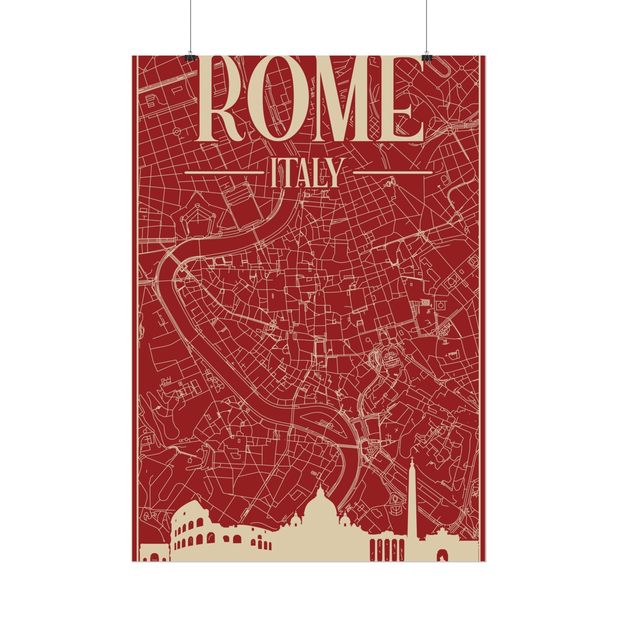 rome-italy-travel-poster-rolled-posters-for-home-decor-wall-art-print-italian-cityscape-wall-hanging
