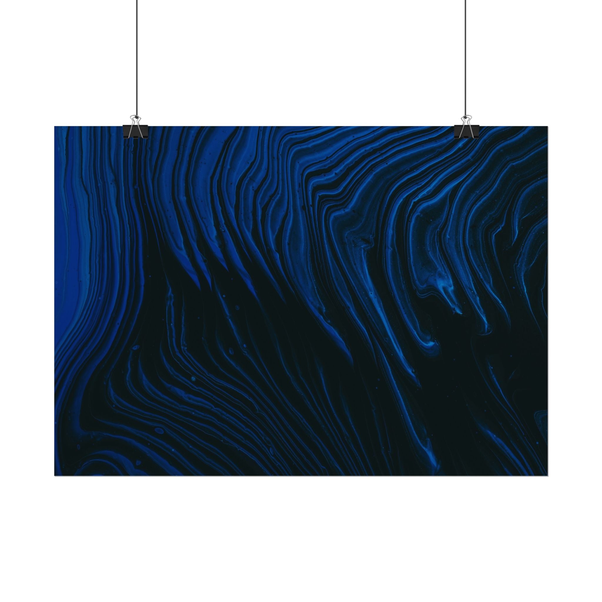 navy-blue-abstract-poster-print-home-decor-office-wall-art-navy-blue-aesthetic-decor-blue-room-decor-abstract-art