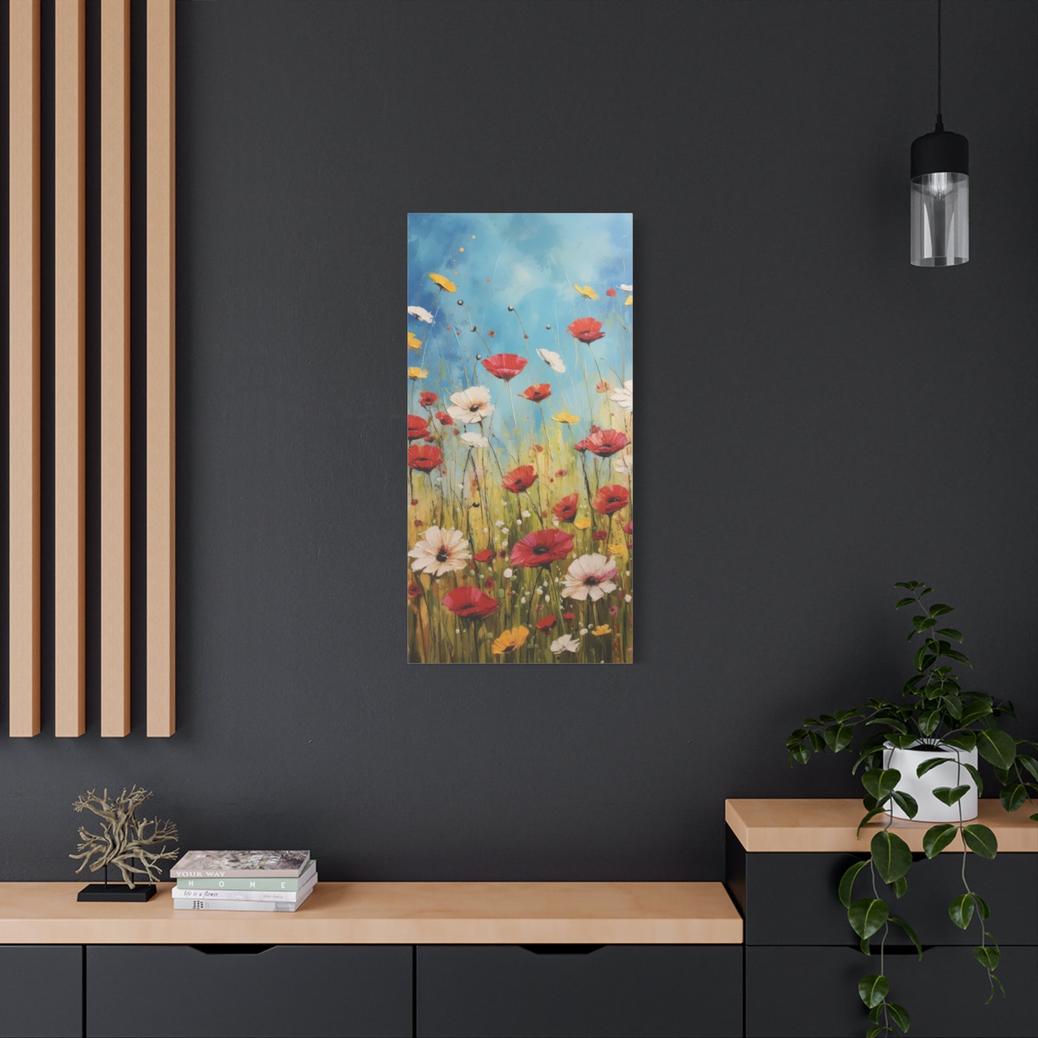 canvas-wall-art-summer-flowers-floral-home-decor-flower-wall-art-matte-stretched-canvas-print-poster-painting-botanical-garde