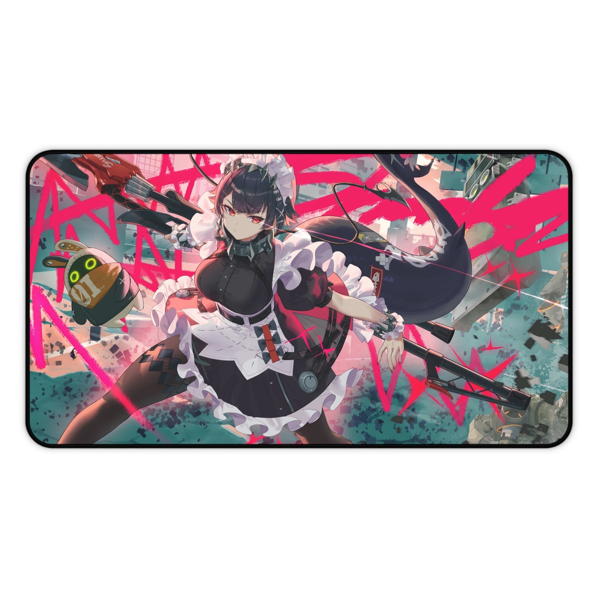 Zenless Zone Zero Ellen Joe Gaming Mouse Pad - ZZZ Desk Mat - New Eridu Anime Desk pad - XL Waifu Ga