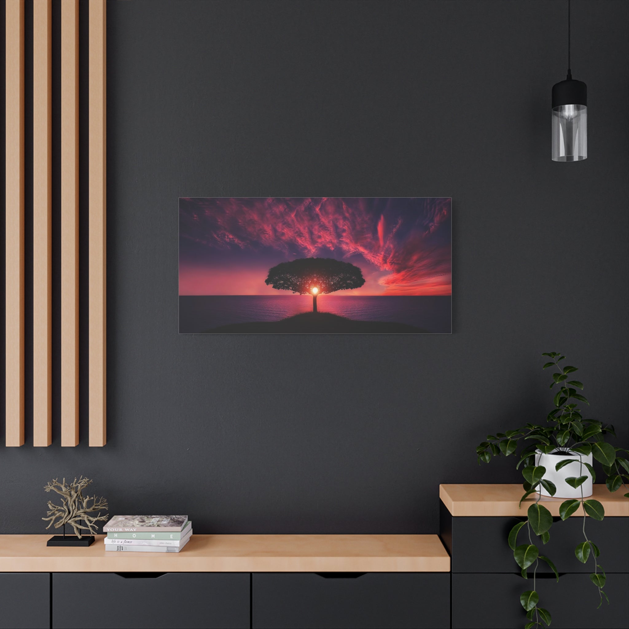 canvas-print-panoramic-sunset-tree-wall-art-scenery-decor-matte-canvas-large-canvas-canvas-art-print-landscape-nature-wall-de
