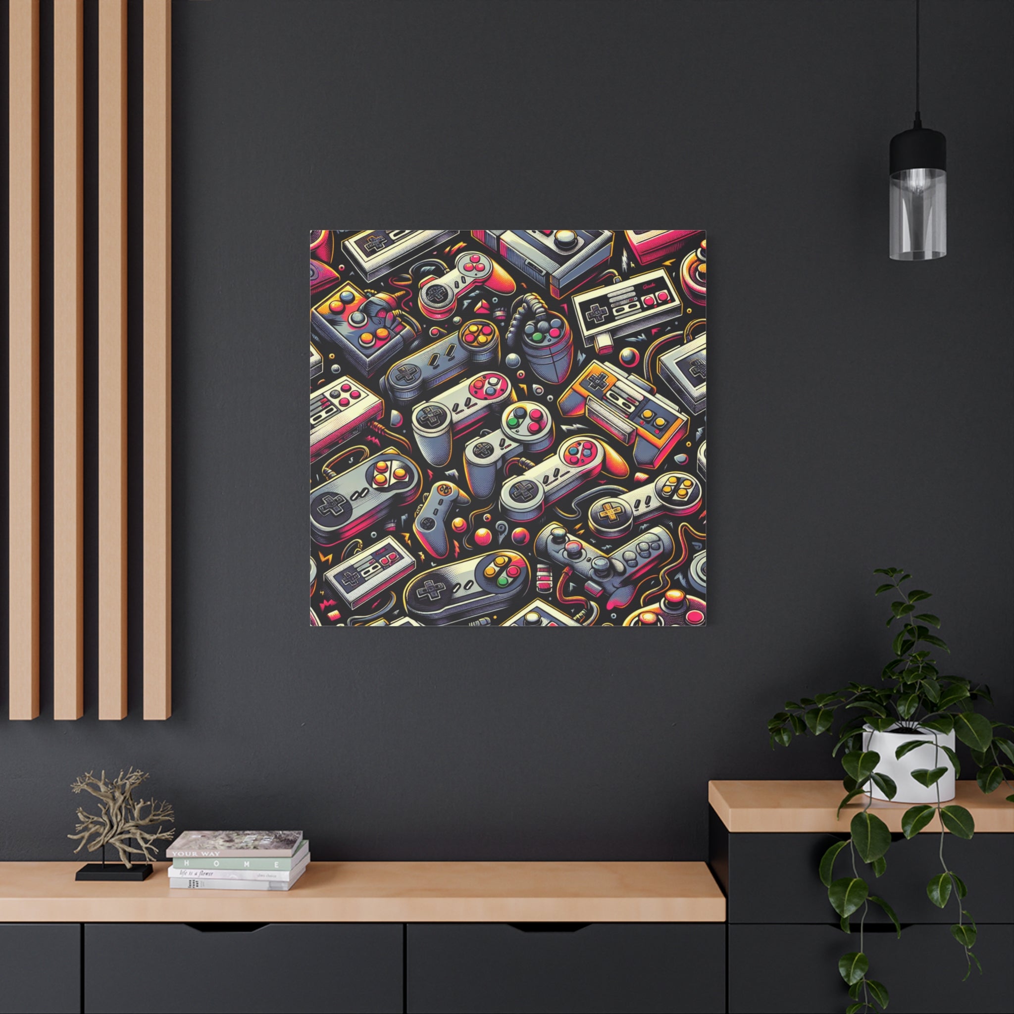 canvas-art-retro-video-game-controller-graffiti-wall-decor-gamer-gift-teen-room-decor-boys-room-art-gaming-wall-print-man-cav