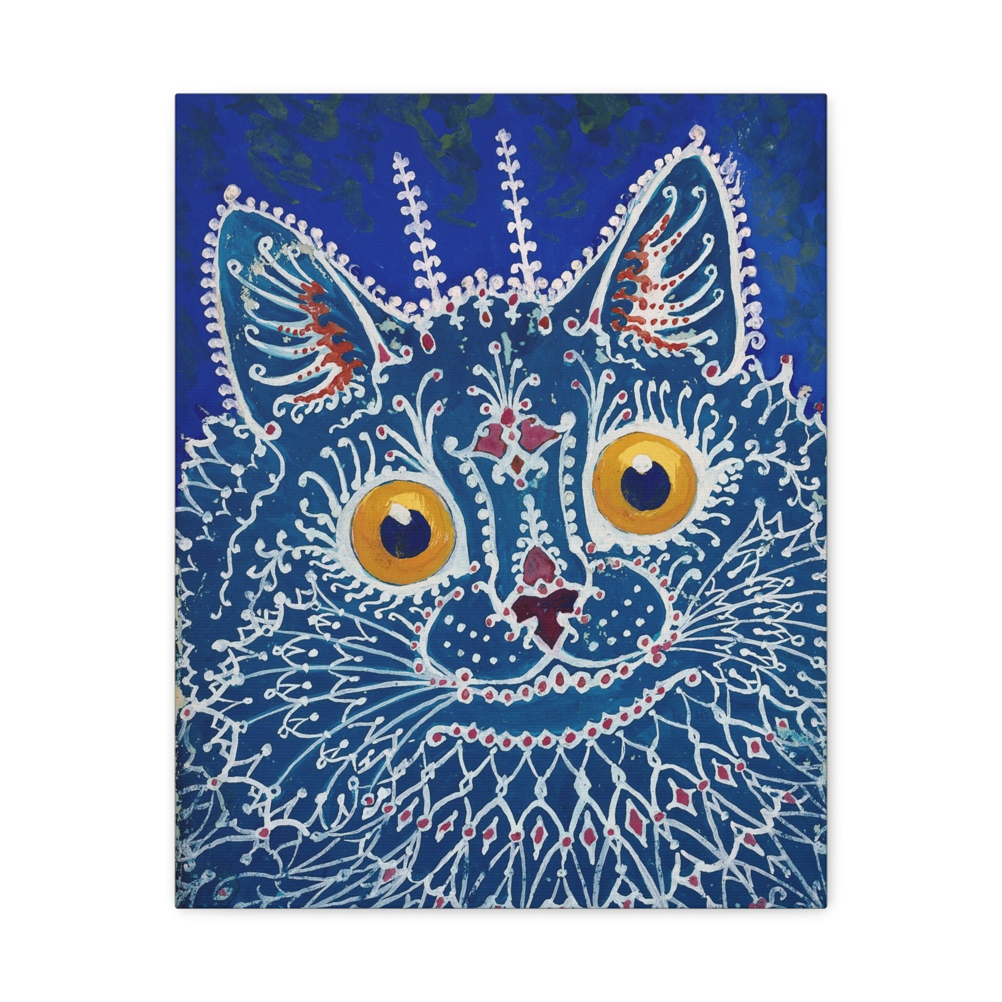 canvas-print-louis-wain-cat-gothic-style-gouache-art-large-wall-decor-matte-stretched-home-office-decoration-unique-cat-print