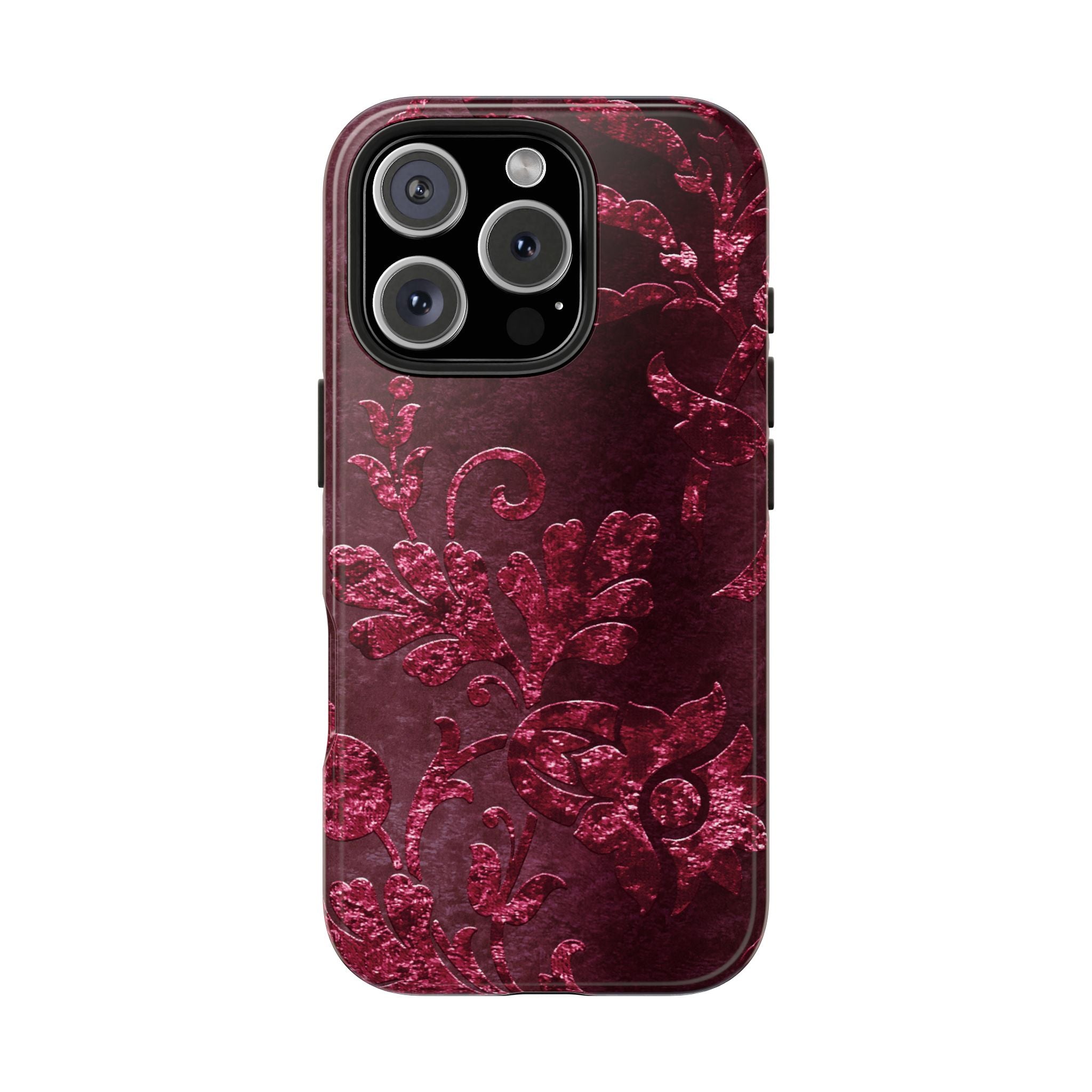 embossed-burgundy-velvet-tough-iphone-case-protective-iphone-cover-heavy-duty-iphone-case-rugged-phone-case-durable-smartphon