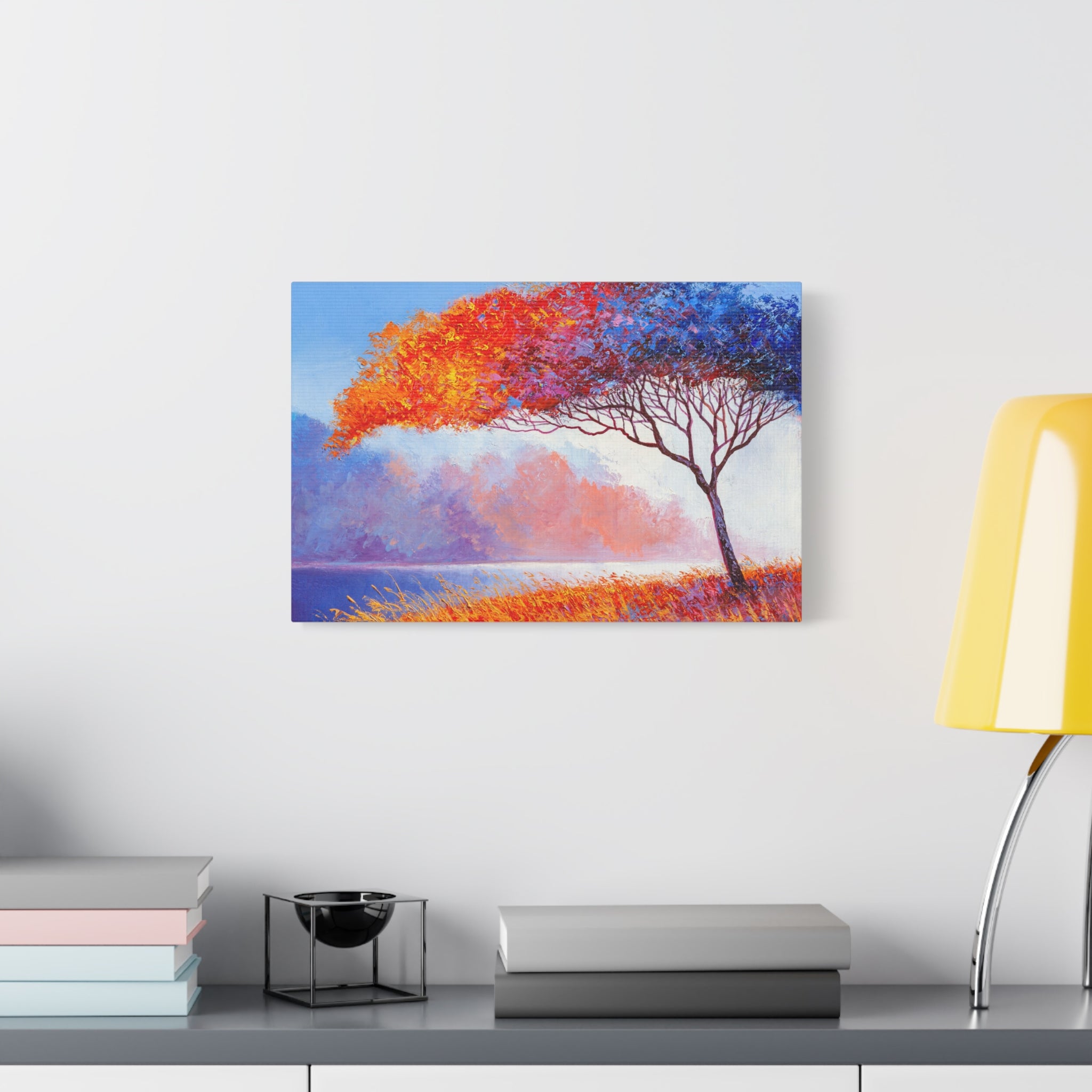 canvas-wall-art-fall-floral-brush-effect-tree-print-stretched-matte-canvas-home-decor-autumn-decor-gift-for-nature-lovers
