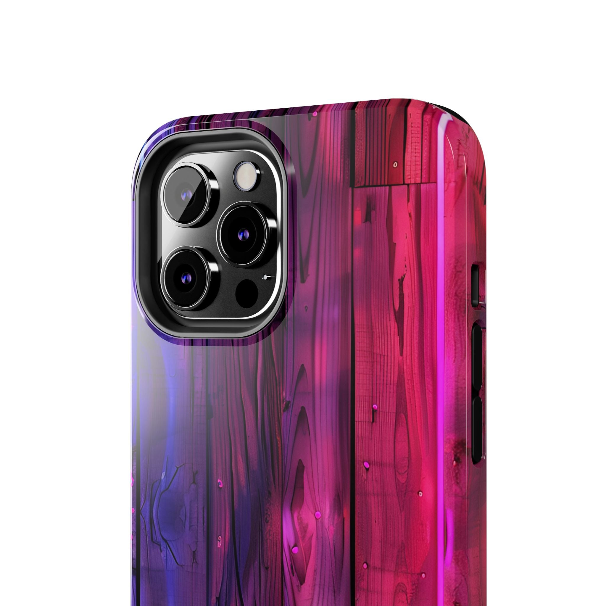 disco-neon-tough-iphone-cases-wood-grain-texture-iphone-case-cover-protective-iphone-shell-unique-iphone-accessories-iphone-1