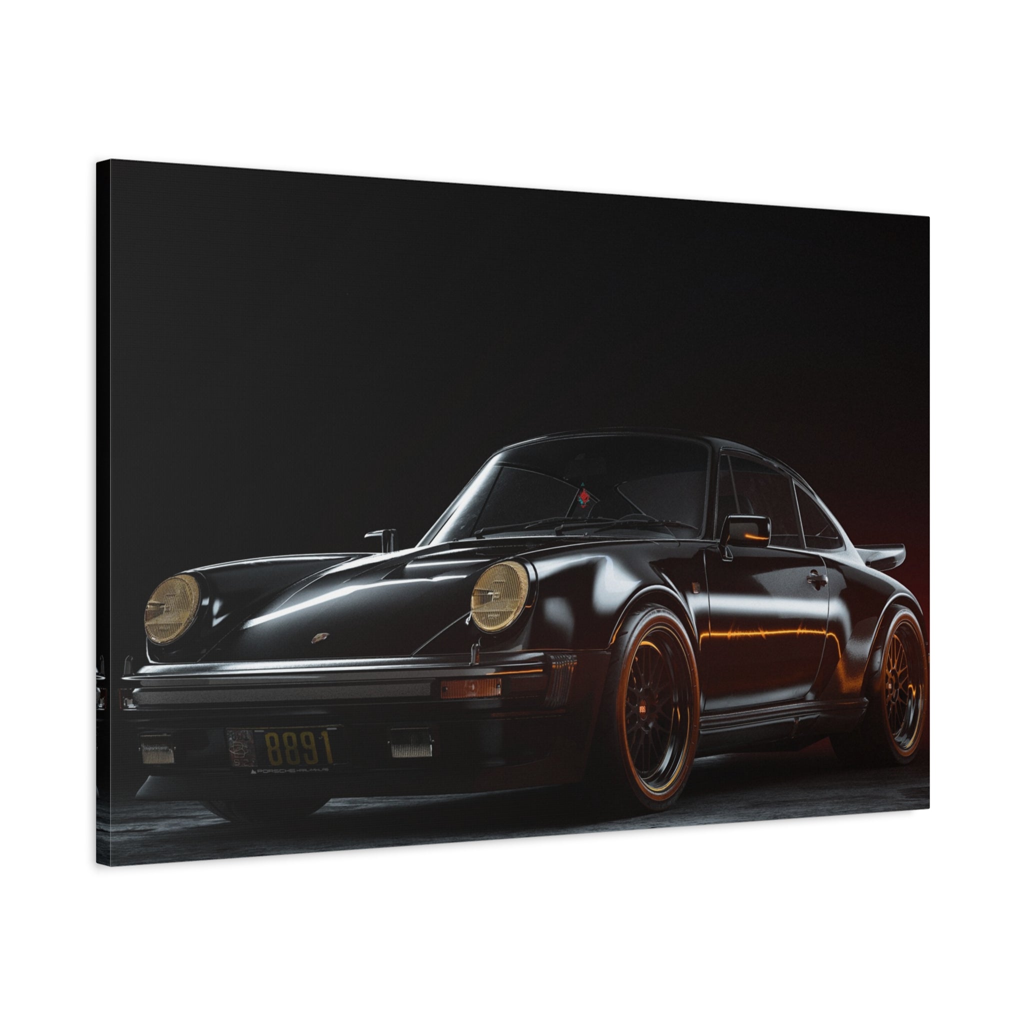 canvas-print-wall-art-porsche-911-red-gt3r-red-supercar-poster-matte-canvas-decor-stretched-large-canvas-wall-art-hypercars