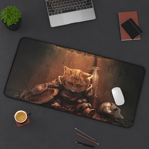 skyrim-cat-deskpad-the-elder-scrolls-oblivion-mousepad-gaming-desk-mat-dragon-and-viking-warrior-desk-decor
