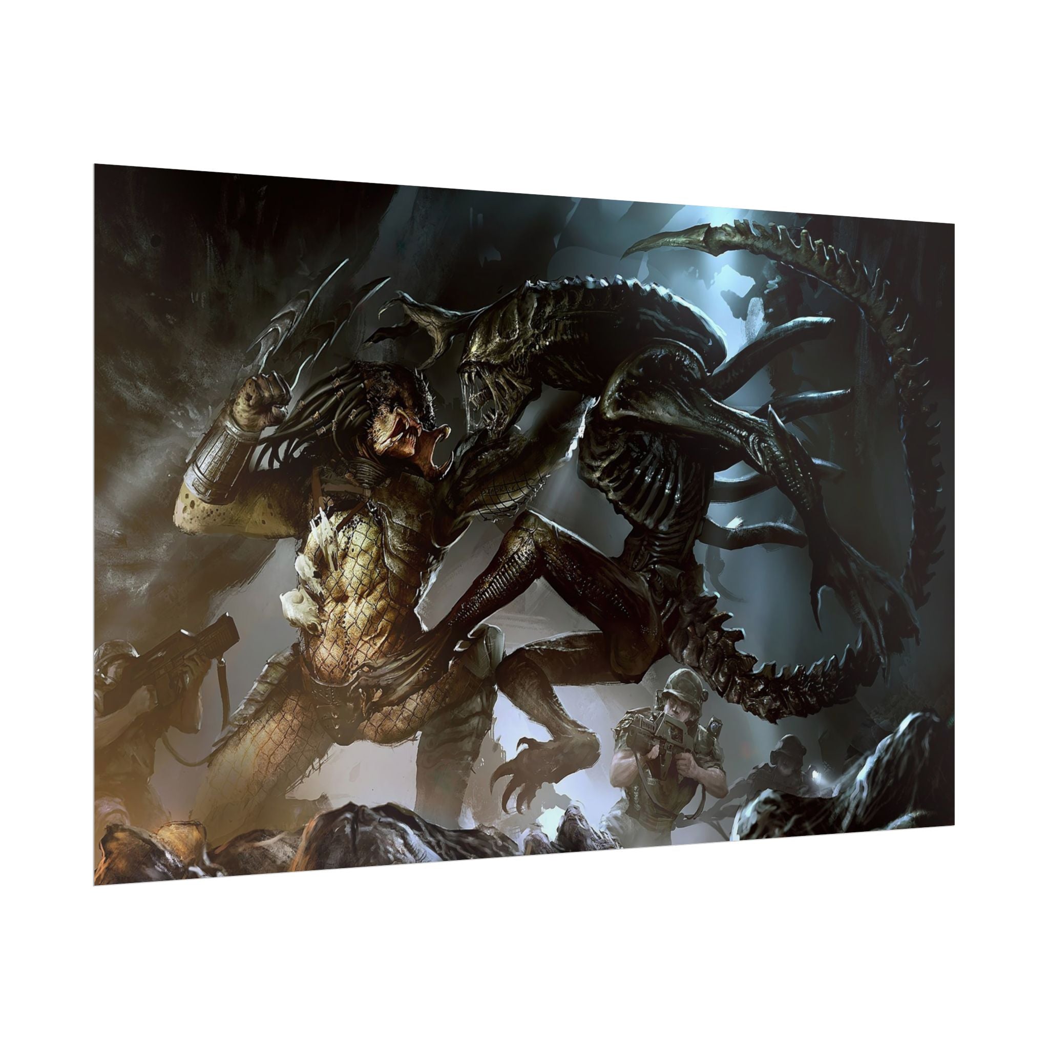 predator-alien-poster-print-xenomorph-si-fi-home-decor-movie-poster-pretador-fantasy-art
