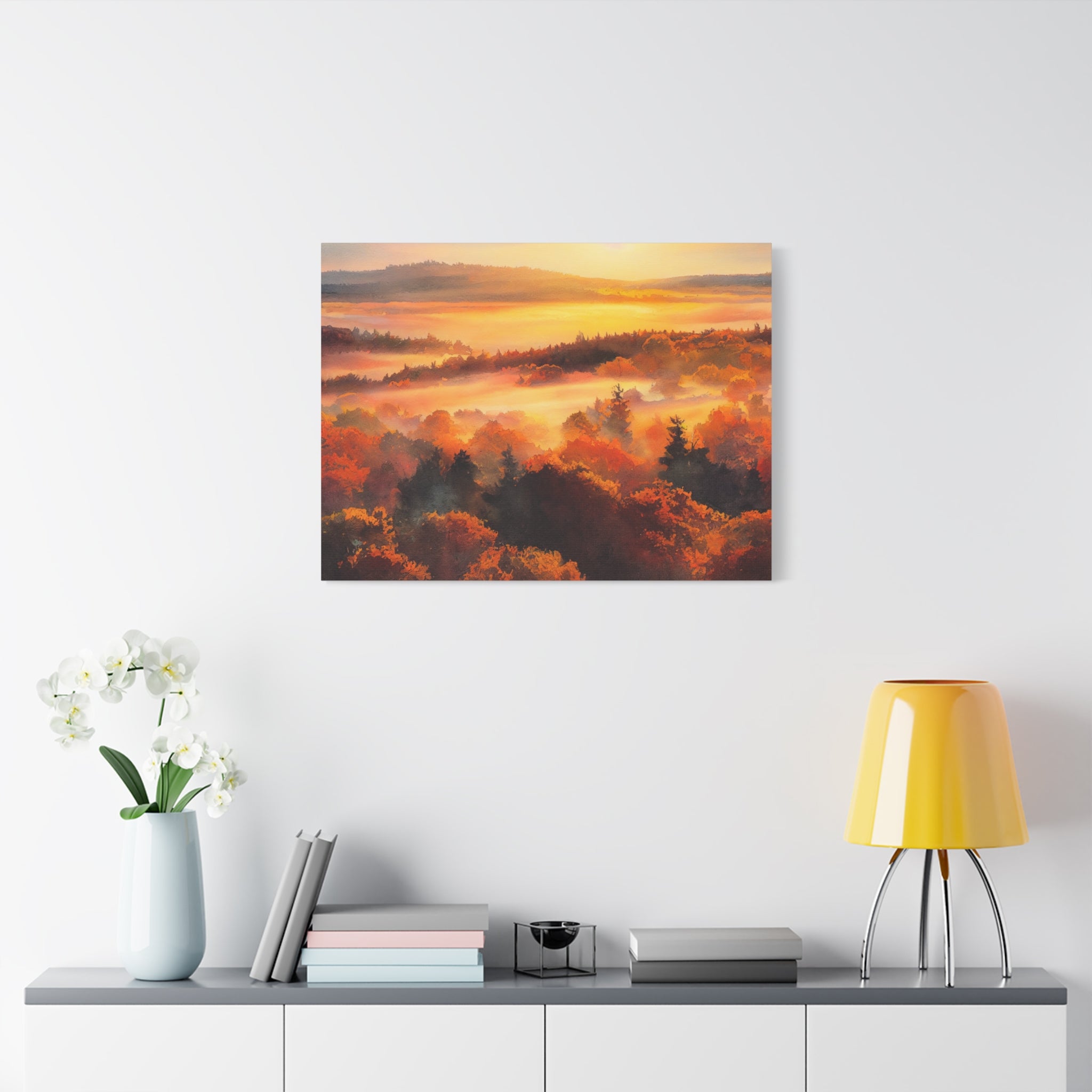 watercolor-fall-canvas-wall-art-fall-sunset-tree-print-stretched-matte-canvas-home-decor-autumn-decor-gift-for-nature-lovers