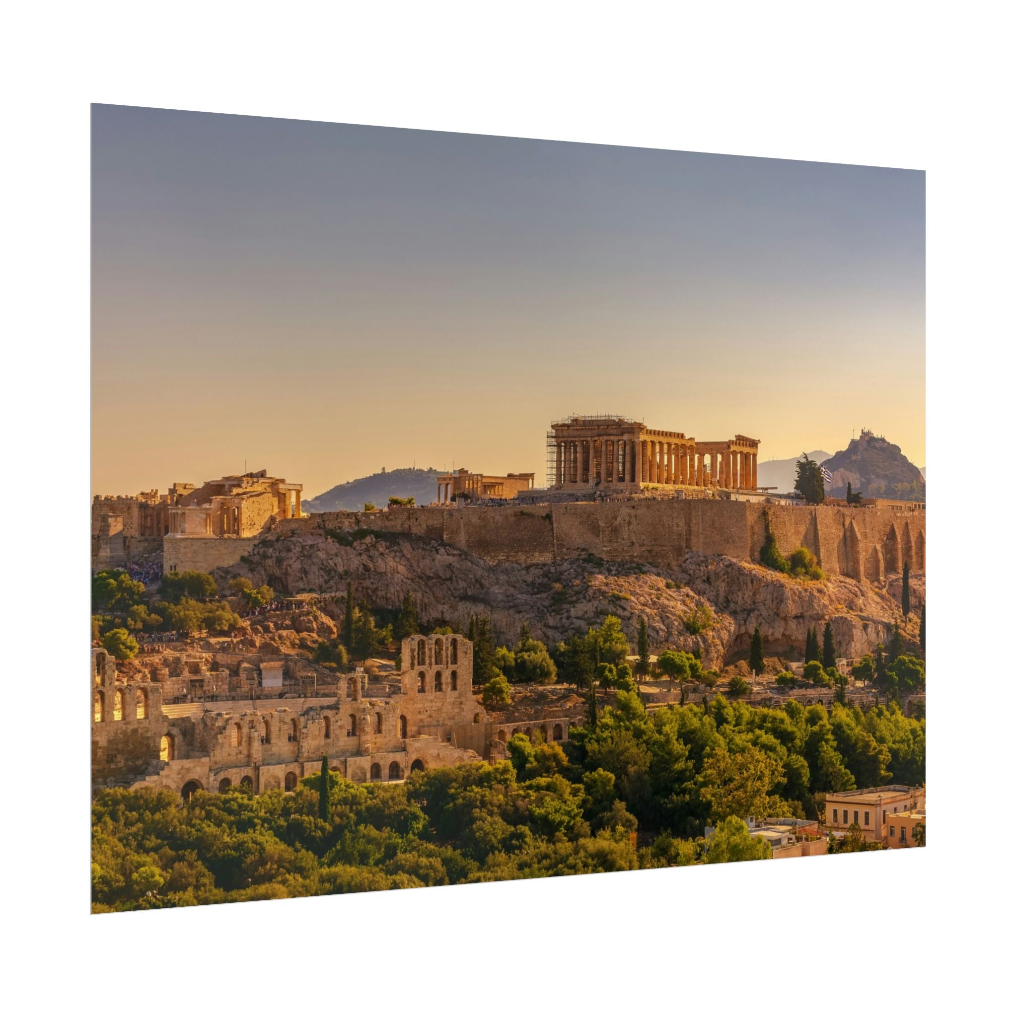 acropolis-panoramic-fine-art-poster-print-greek-wall-art-athens-greece-home-decor-travel-lover-gift-landscape