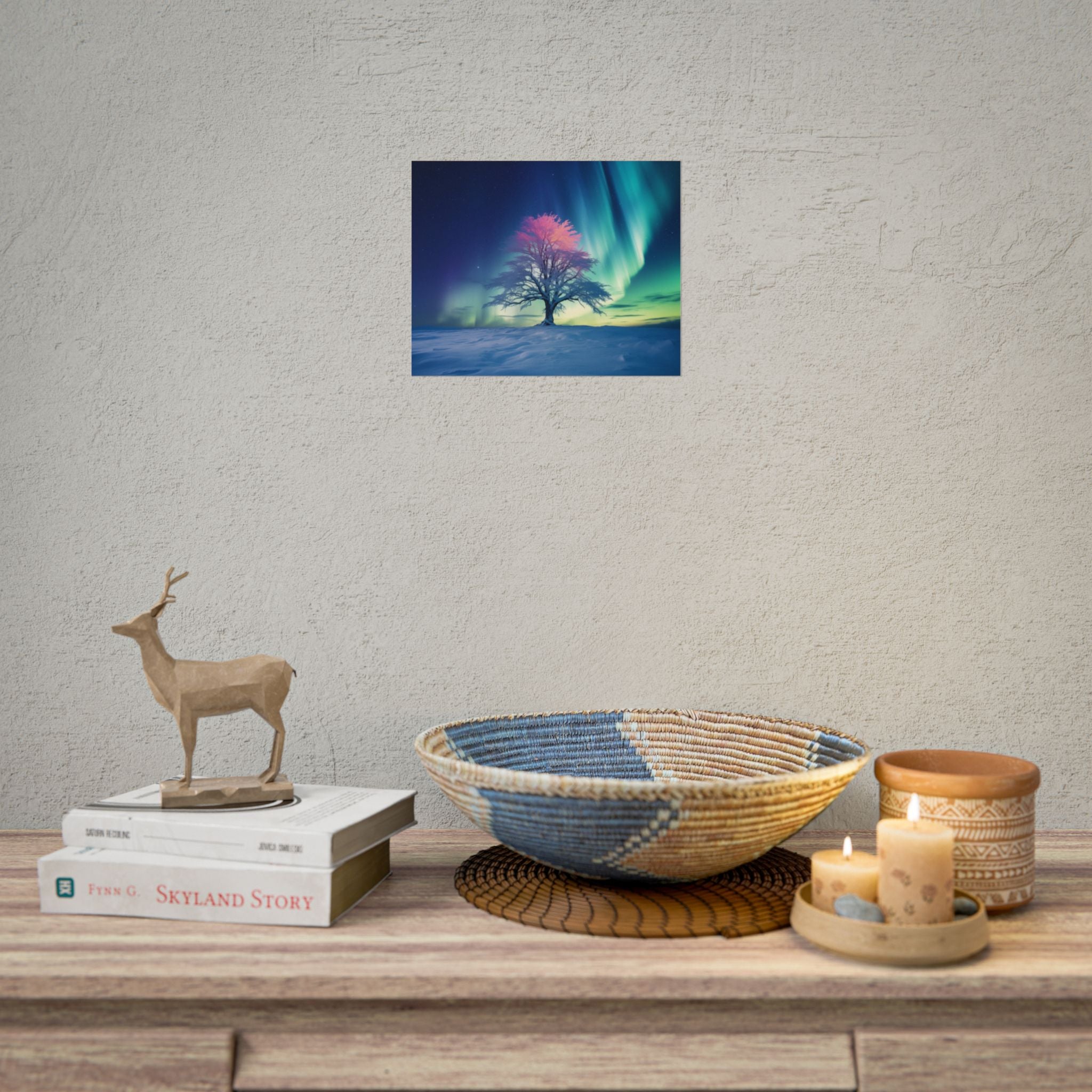 aurora-borealis-poster-wall-decor-scenery-northern-lights-poster-print-home-decor-starry-night-picture-housewarming-gifts-wal