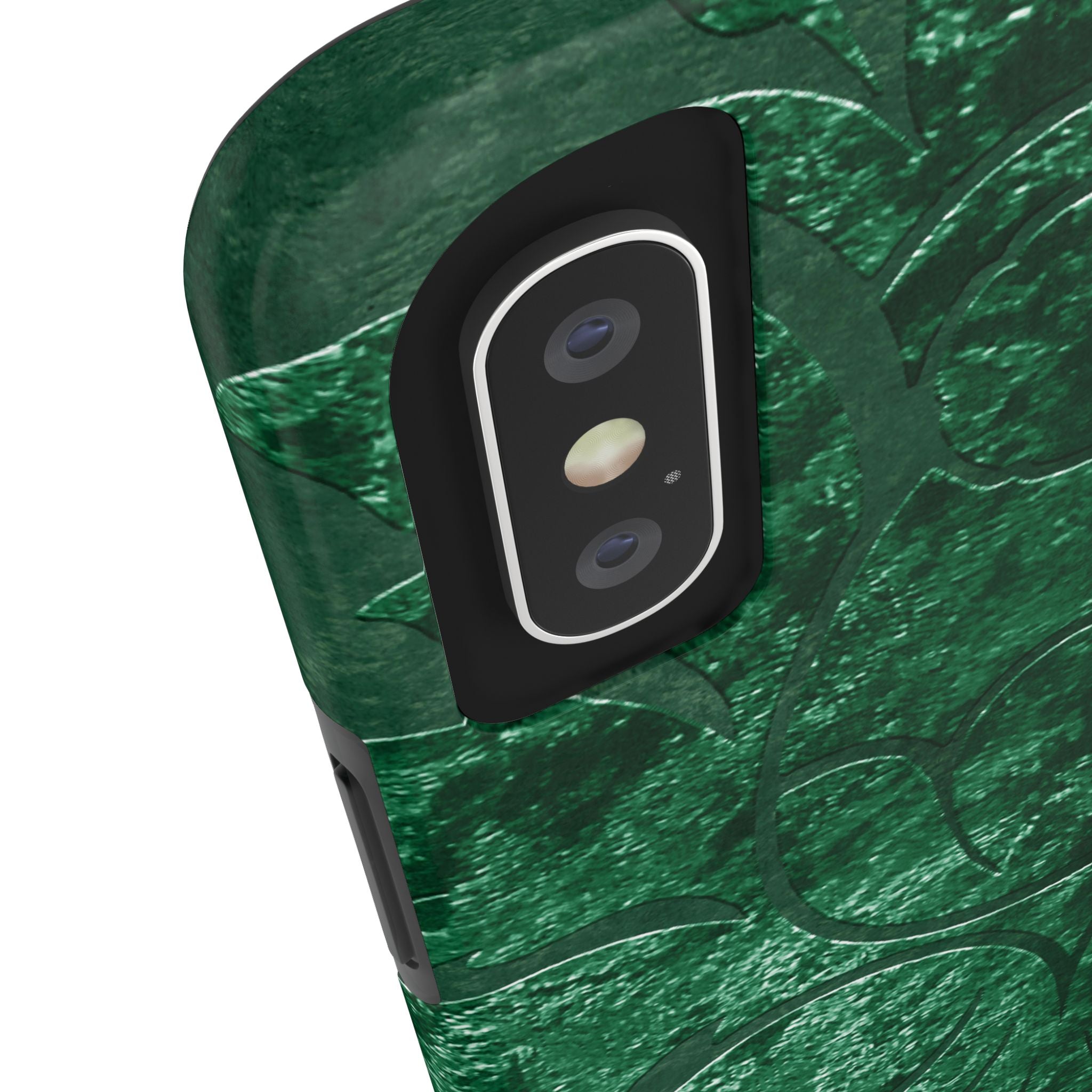 embossed-emerald-velvet-tough-iphone-case-protective-iphone-cover-heavy-duty-iphone-case-rugged-phone-case-durable-smartphone