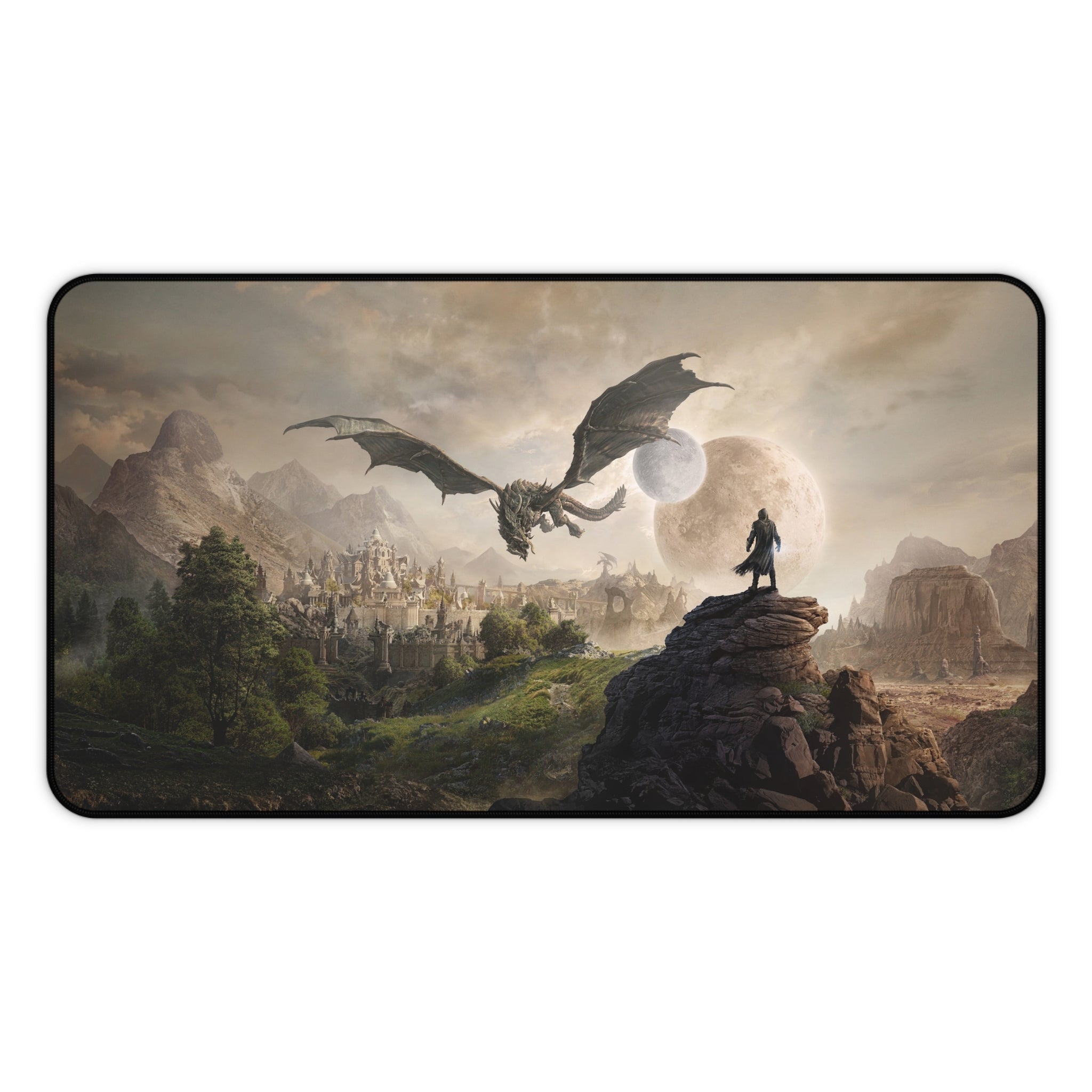 skyrim-deskpad-the-elder-scrolls-elsweyr-mousepad-gaming-desk-mat-dragon-and-viking-warrior-desk-decor