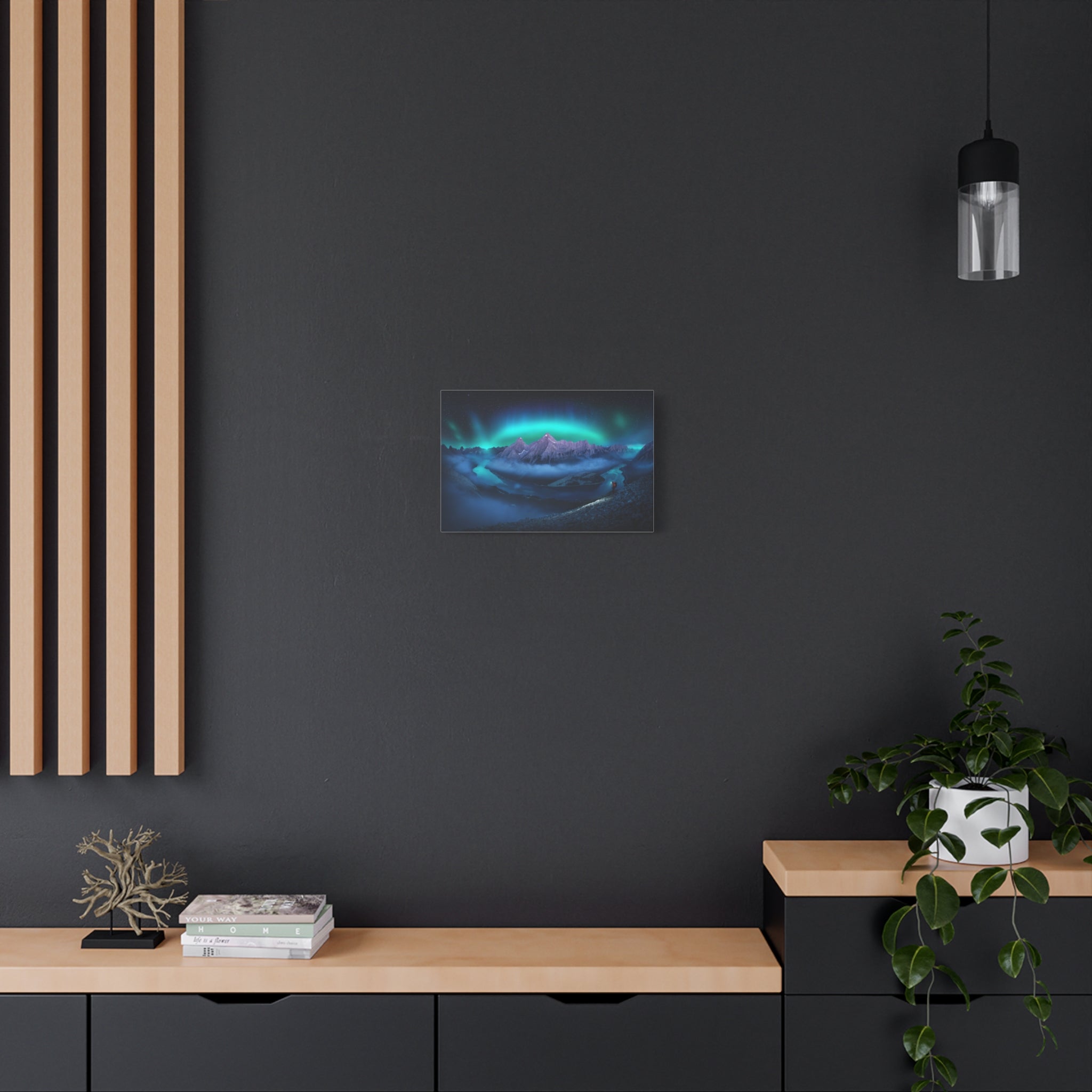 canvas-wall-art-print-aurora-borealis-scenery-northern-lights-canvas-print-home-decor-starry-night-picture-housewarming-gifts