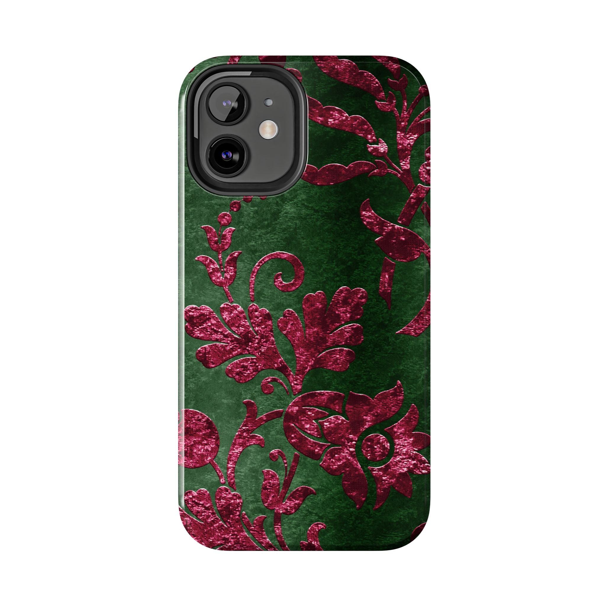 embossed-burgundy-velvet-tough-iphone-case-protective-iphone-cover-heavy-duty-iphone-case-rugged-phone-case-durable-smartphon