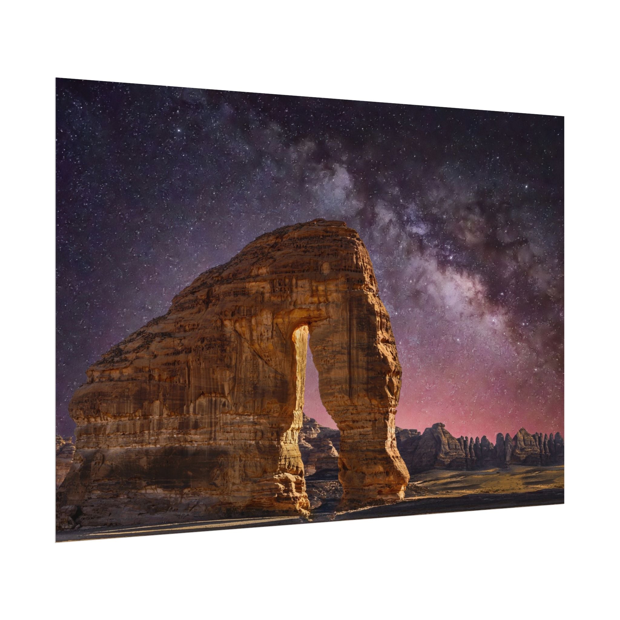 desert-landscape-poster-print-milky-way-poster-wall-art-milky-way-decor-artwork-unique-home-decor-starry-night-picture