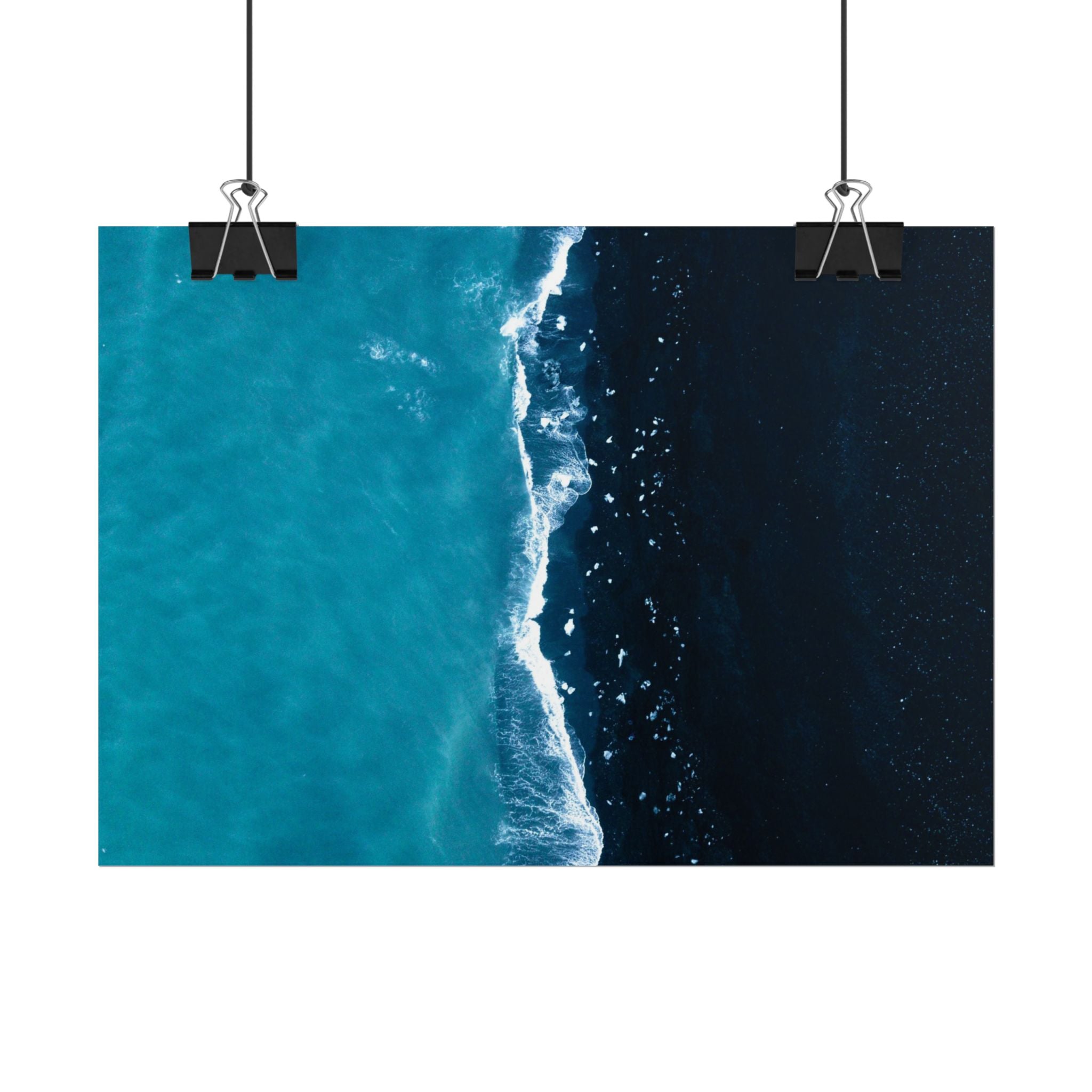 ocean-minimalist-decor-poster-print-beach-wall-art-coastal-photography-blue-ocean-print-sand-landscape-home-office-decoration