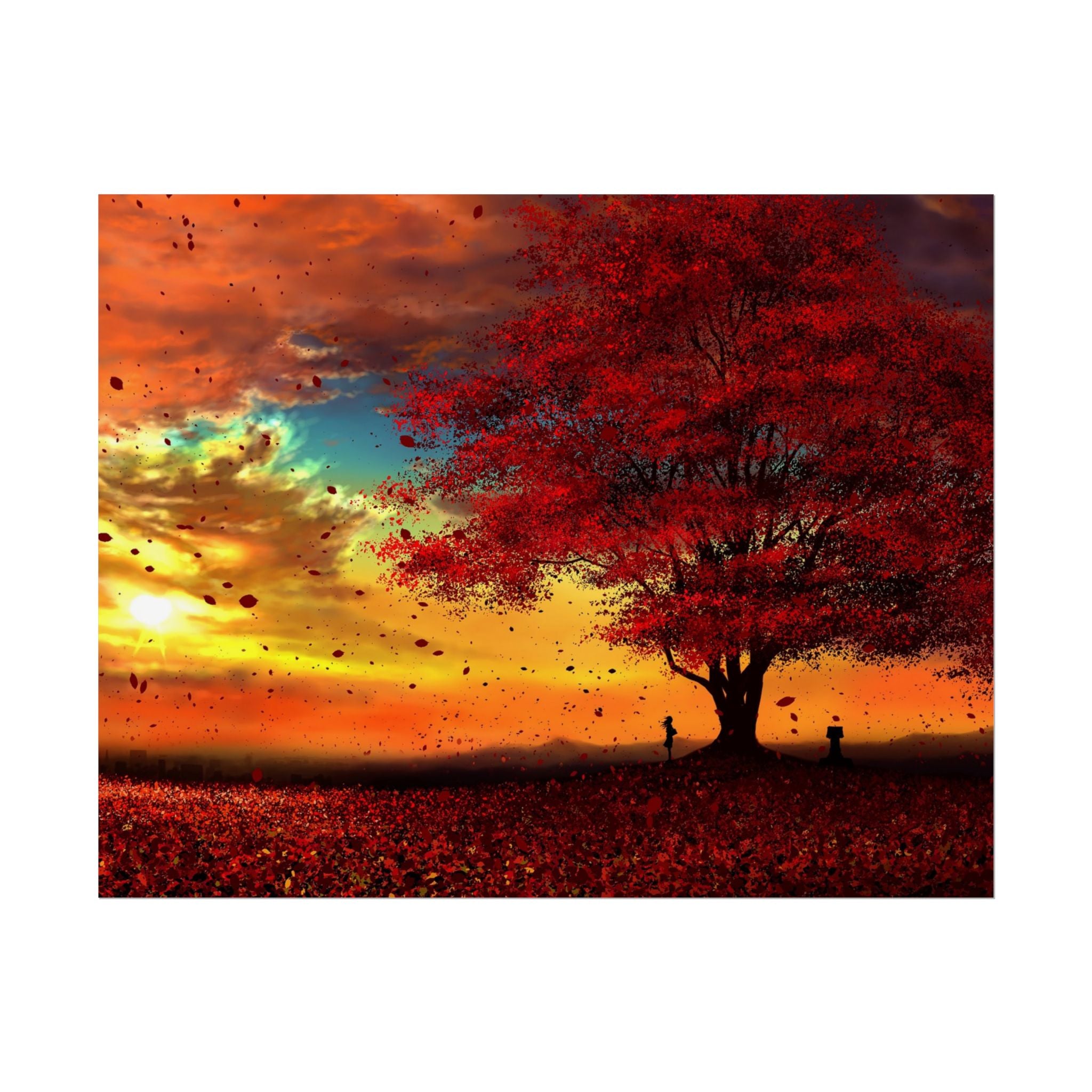 sunset-scenery-autumn-poster-print-wall-art-decor-home-decoration-nature-artwork-gift-idea-wall-hanging