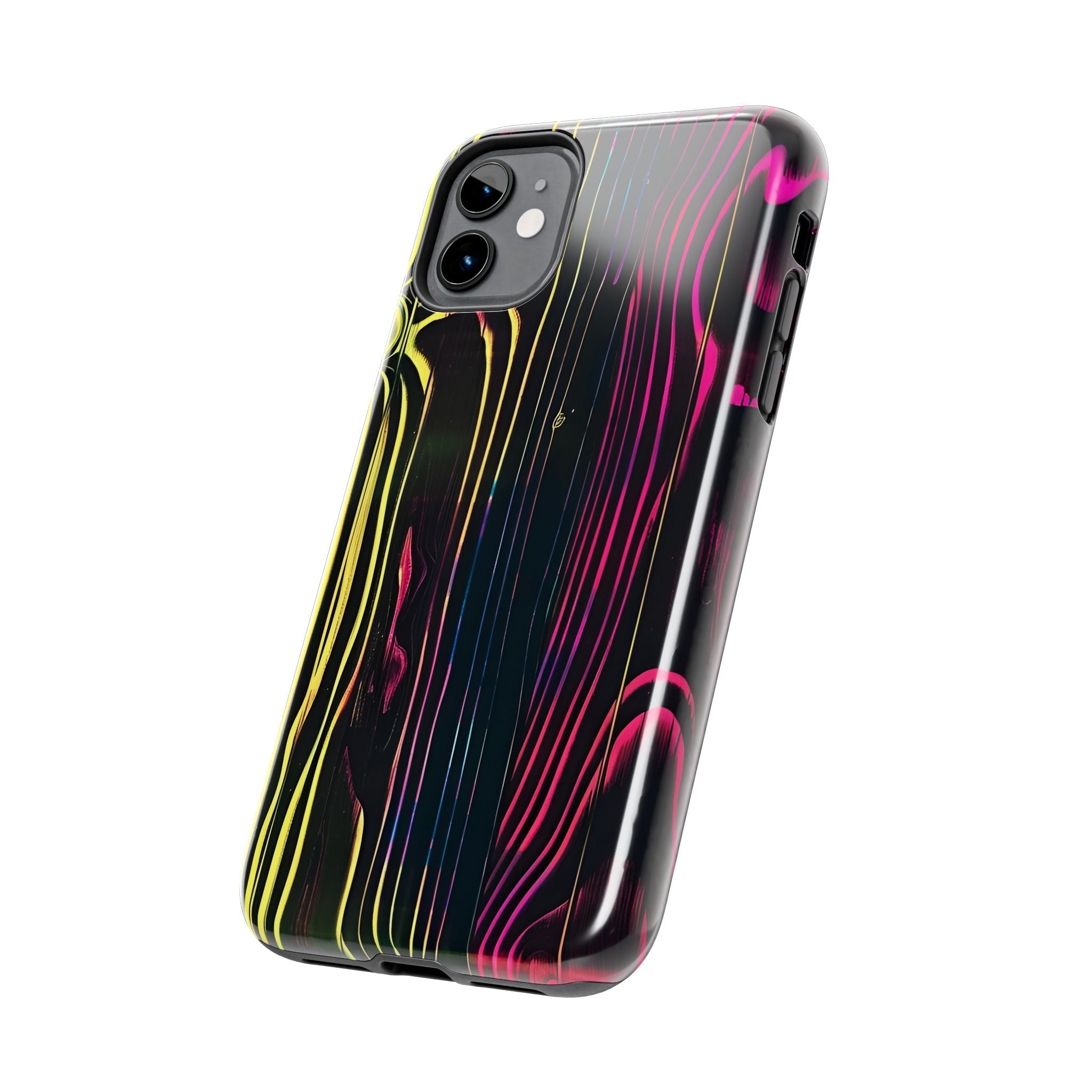 disco-neon-tough-iphone-cases-wood-grain-texture-iphone-case-cover-protective-iphone-shell-unique-iphone-accessories-iphone-1