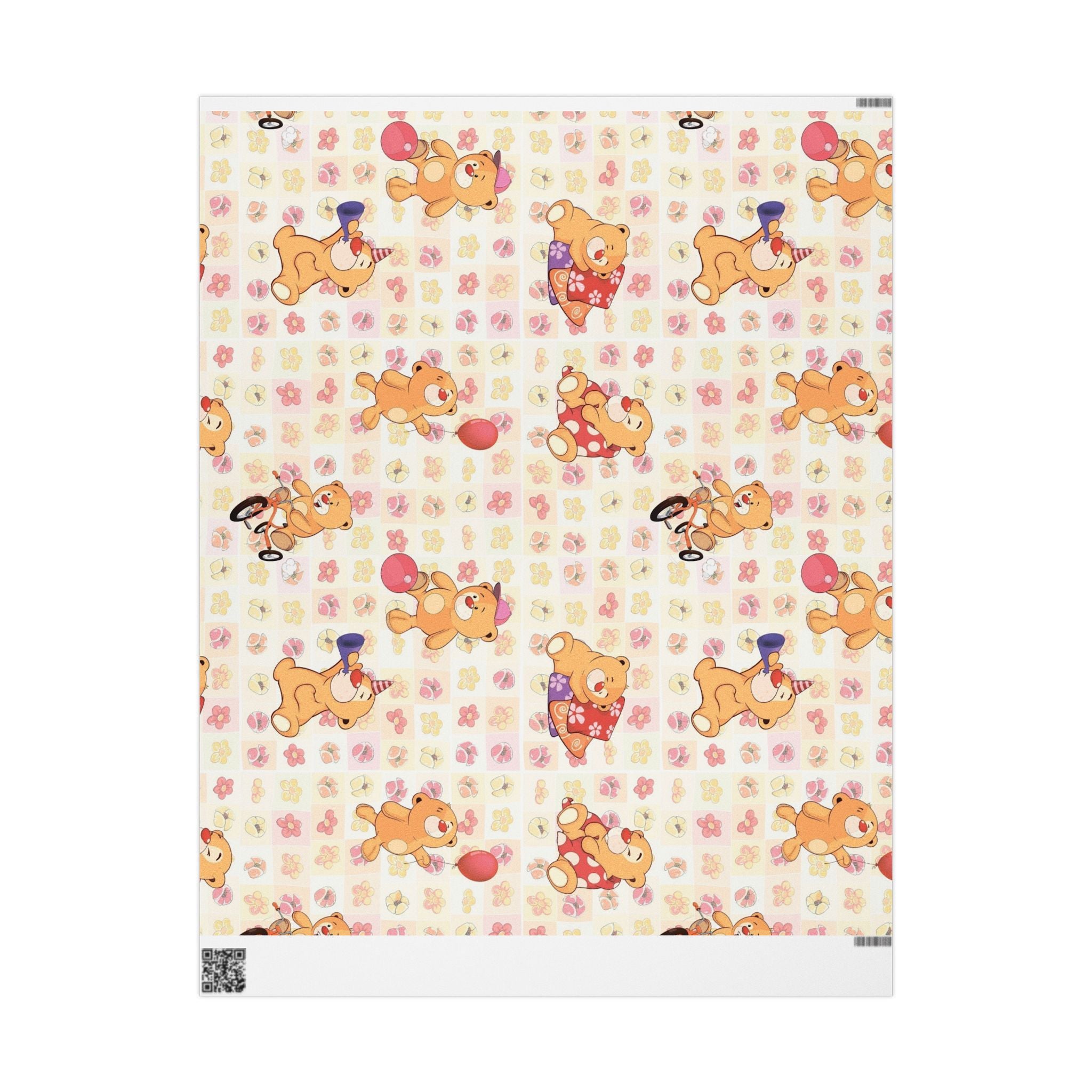 teddy-bear-party-gift-wrap-paper-for-birthdays-and-holidays-32x72-fun-wrapping-sheets-baby-gift-wrap-celebratory