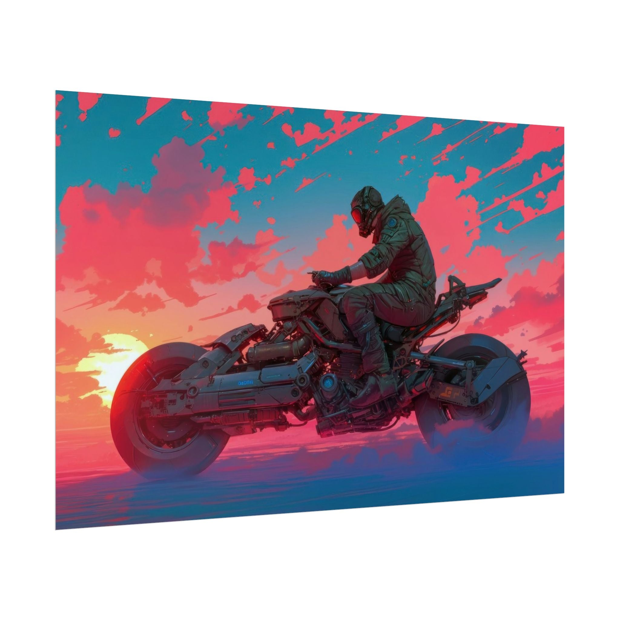 anime-poster-prints-anime-motorcycle-print-motorcycle-poster-sythawave-poster-home-decor-motorbike-artwork-cyberpunk-motorcyc