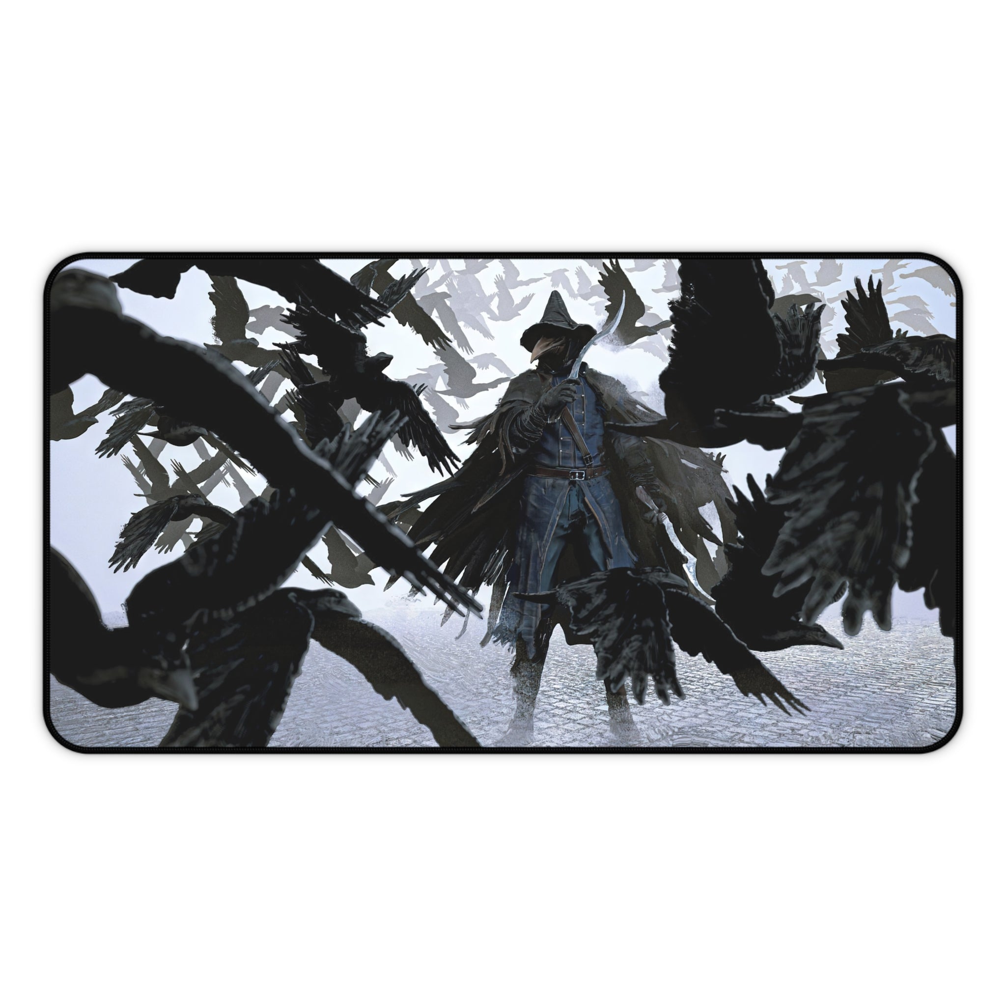bloodborne-art-mouse-pad-eileen-the-crow-desk-pad-large-gaming-desk-mat-fantasy-protective-desk-pad-gamer-gift-gothic-art