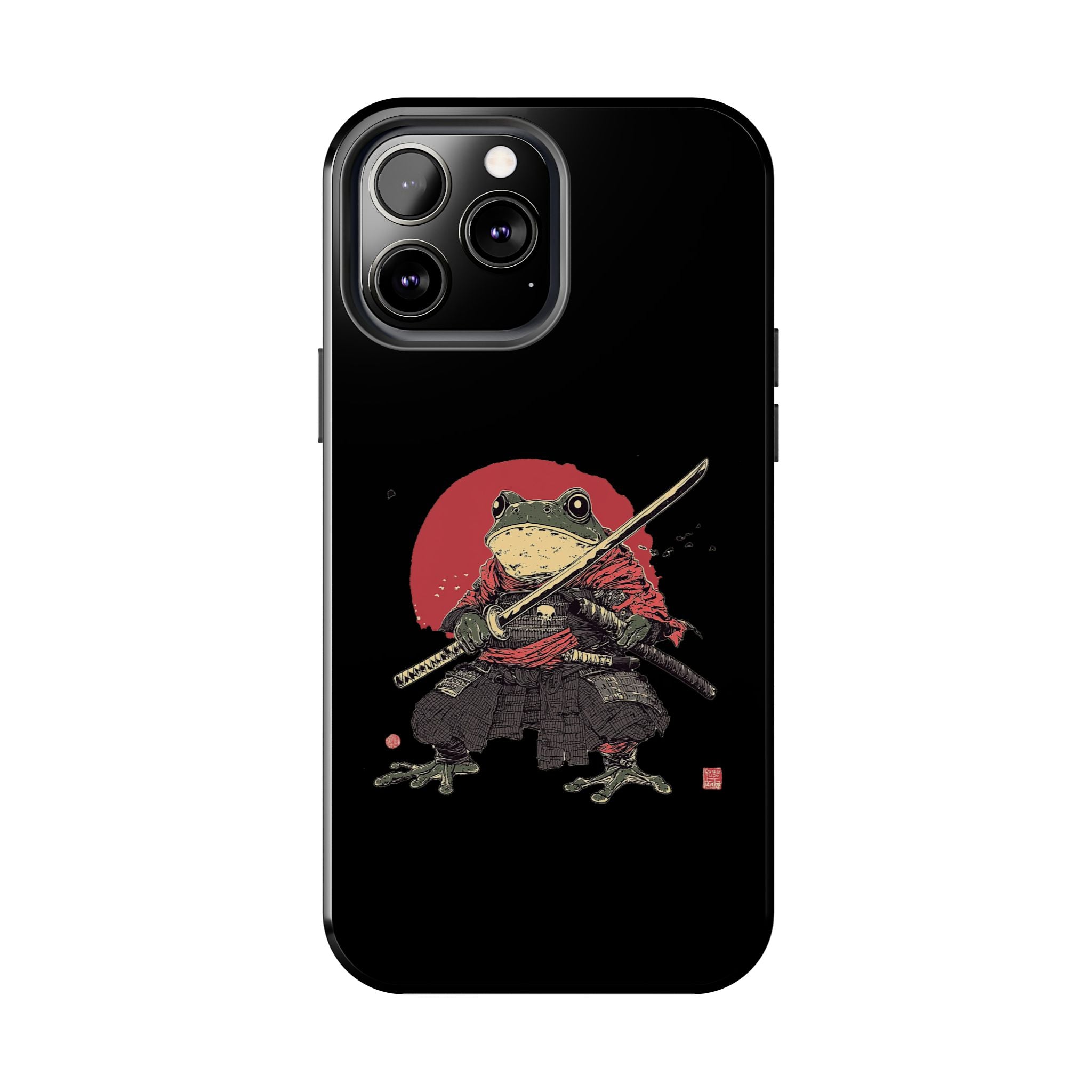 retro-vintage-ninja-frog-iphone-tough-case-red-sun-japanese-samurai-frog-design-ninja-warrior-black-iphone-hard-cover-1