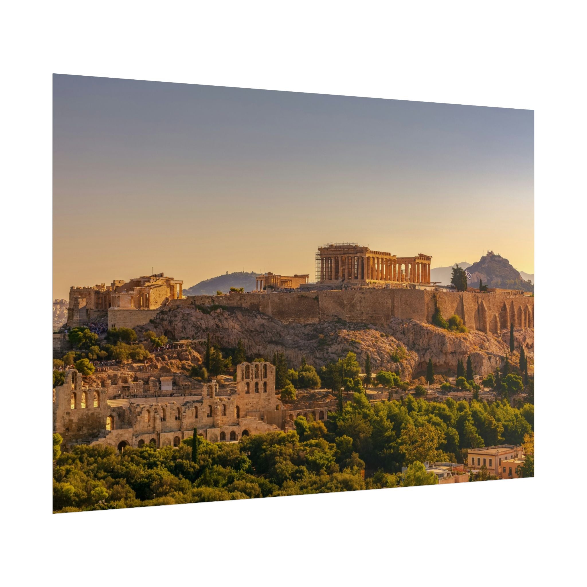 acropolis-panoramic-fine-art-poster-print-greek-wall-art-athens-greece-home-decor-travel-lover-gift-landscape