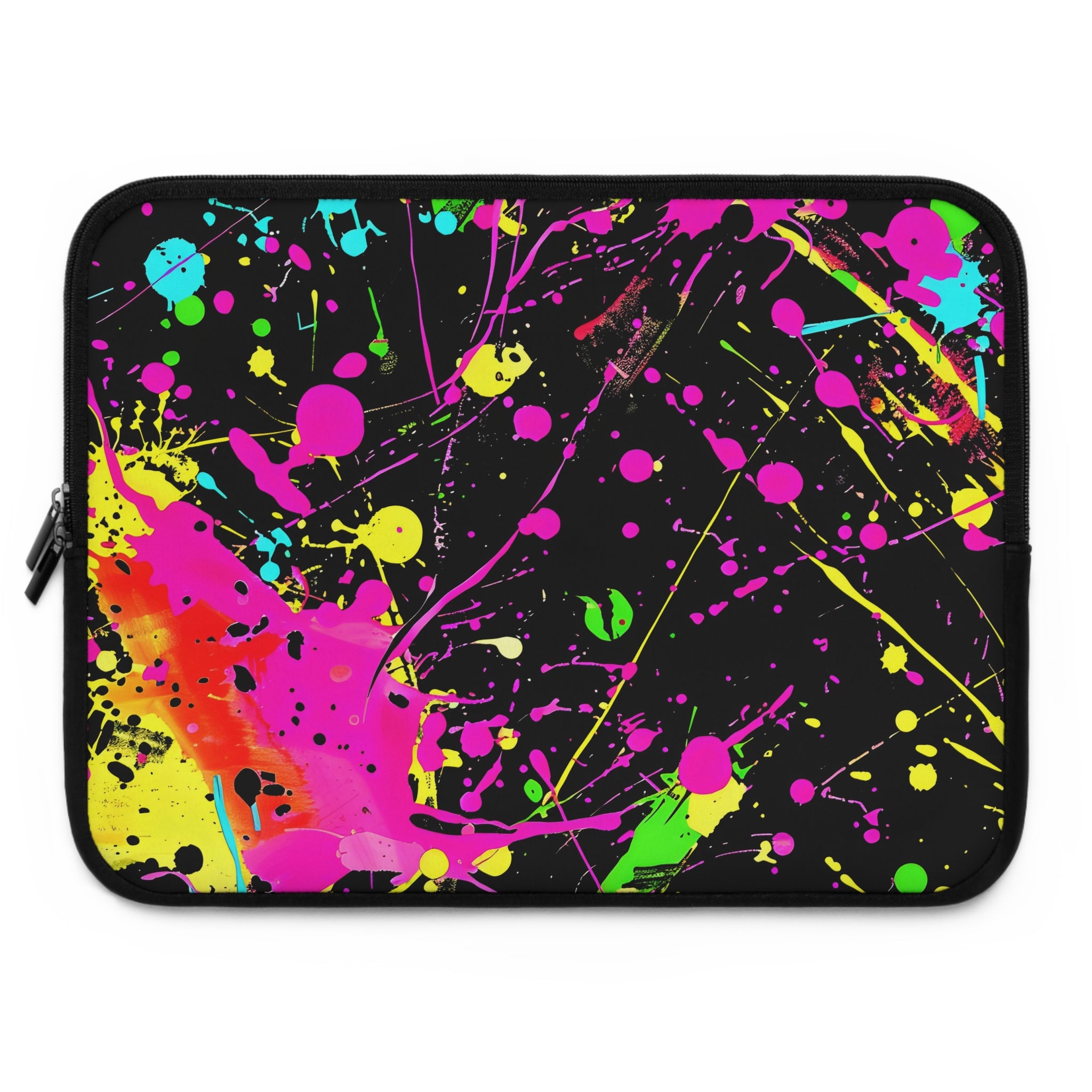neon-abstract-paint-splatter-laptop-sleeve-pink-yellow-macbook-air-sleeve-unique-tech-accessories-colorful-laptop-case-comput